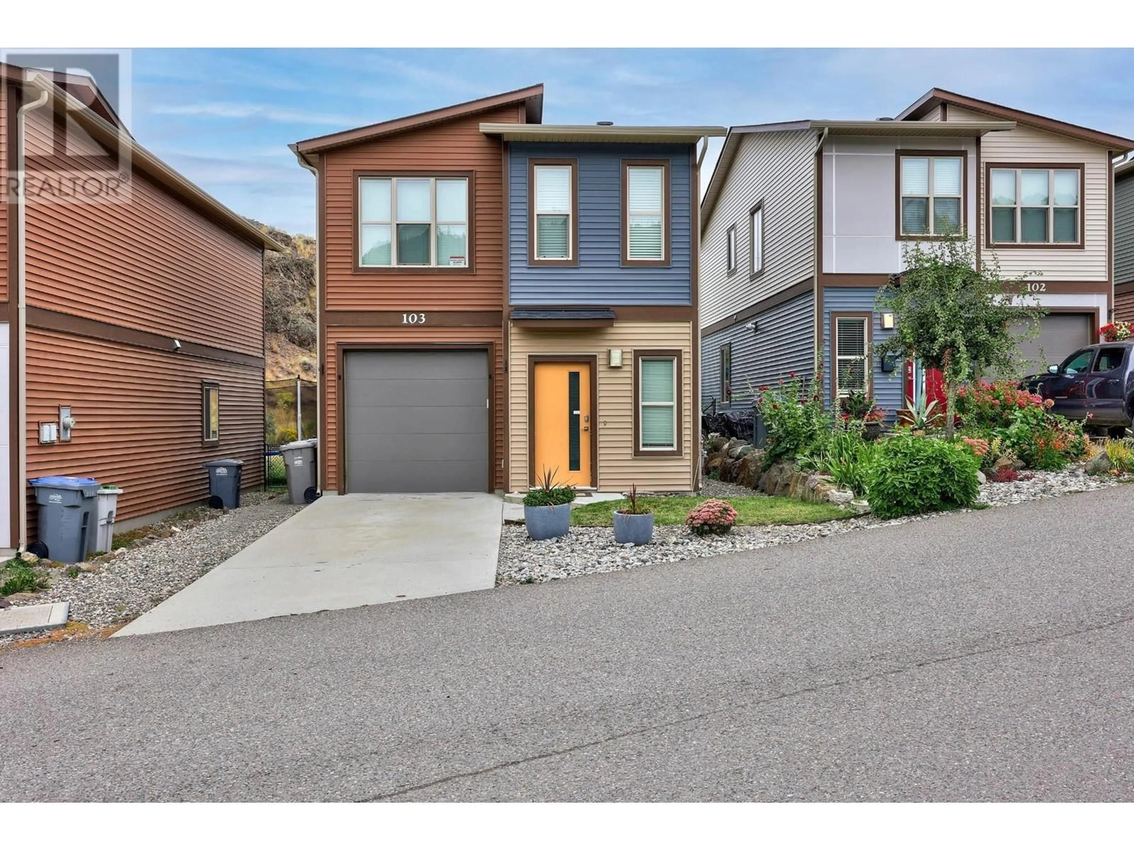 Home with brick exterior material, street for 103 - 1850 HUGH ALLAN DRIVE, Kamloops British Columbia V1S0C8