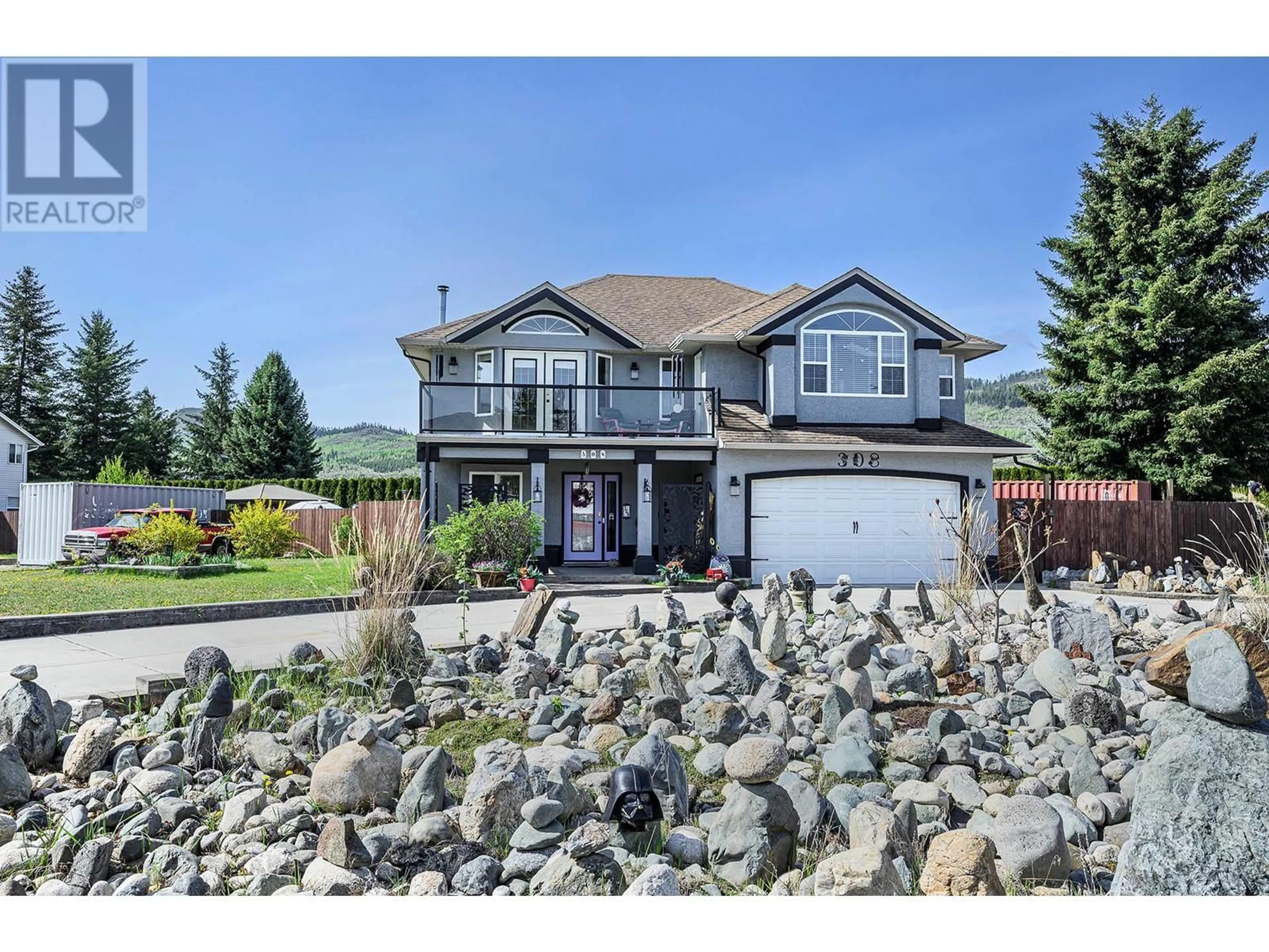 Home with vinyl exterior material, water/lake/river/ocean view for 308 ROBIN DRIVE, Barriere British Columbia V0E1E0