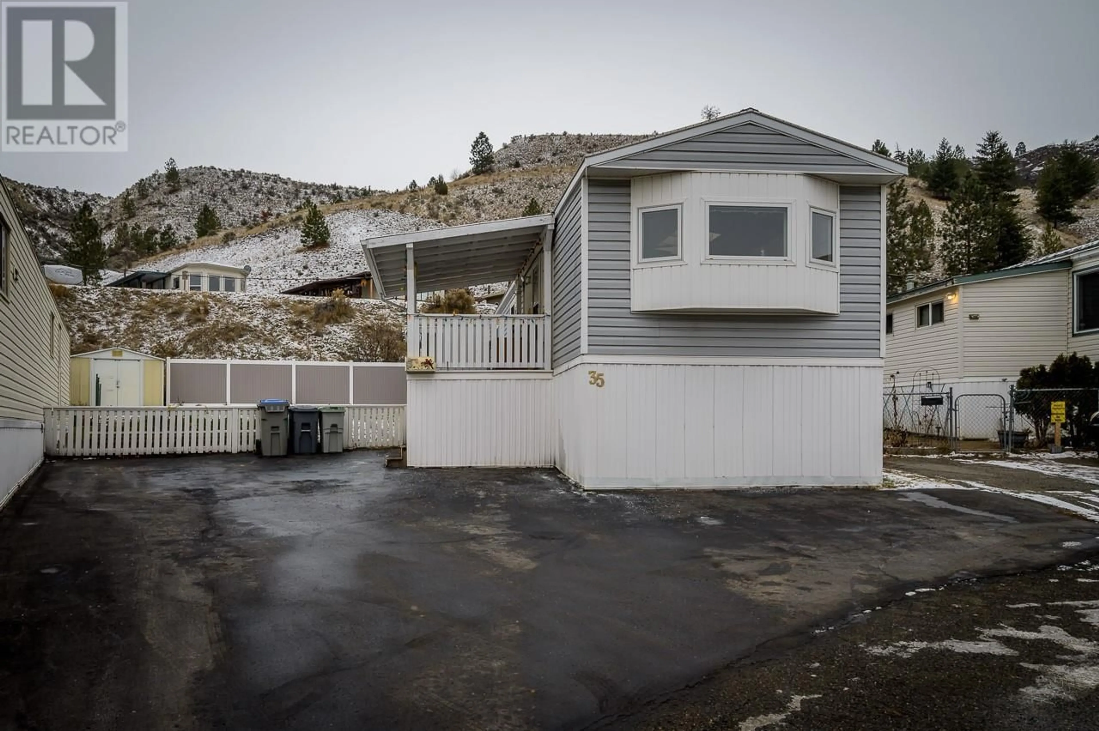 Home with vinyl exterior material, mountain view for 35 - 1175 ROSE HILL ROAD, Kamloops British Columbia V2E1G9