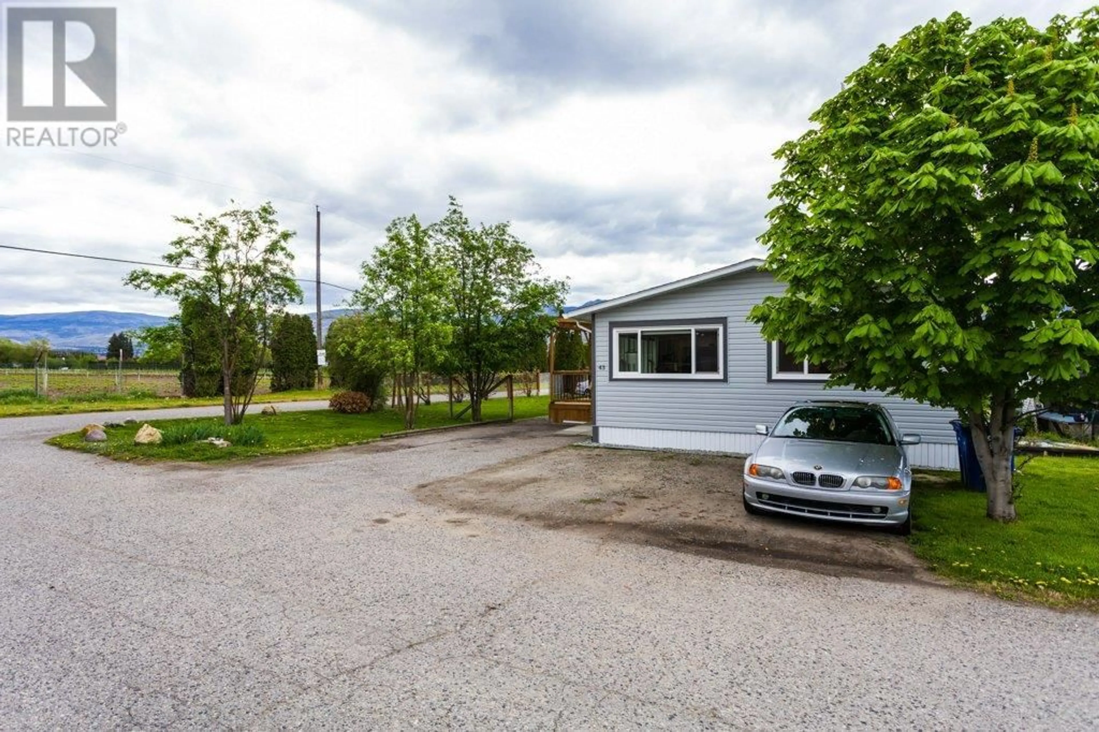 A pic from outside/outdoor area/front of a property/back of a property/a pic from drone, street for 43 - 2005 BOUCHERIE ROAD, West Kelowna British Columbia V4T1R4