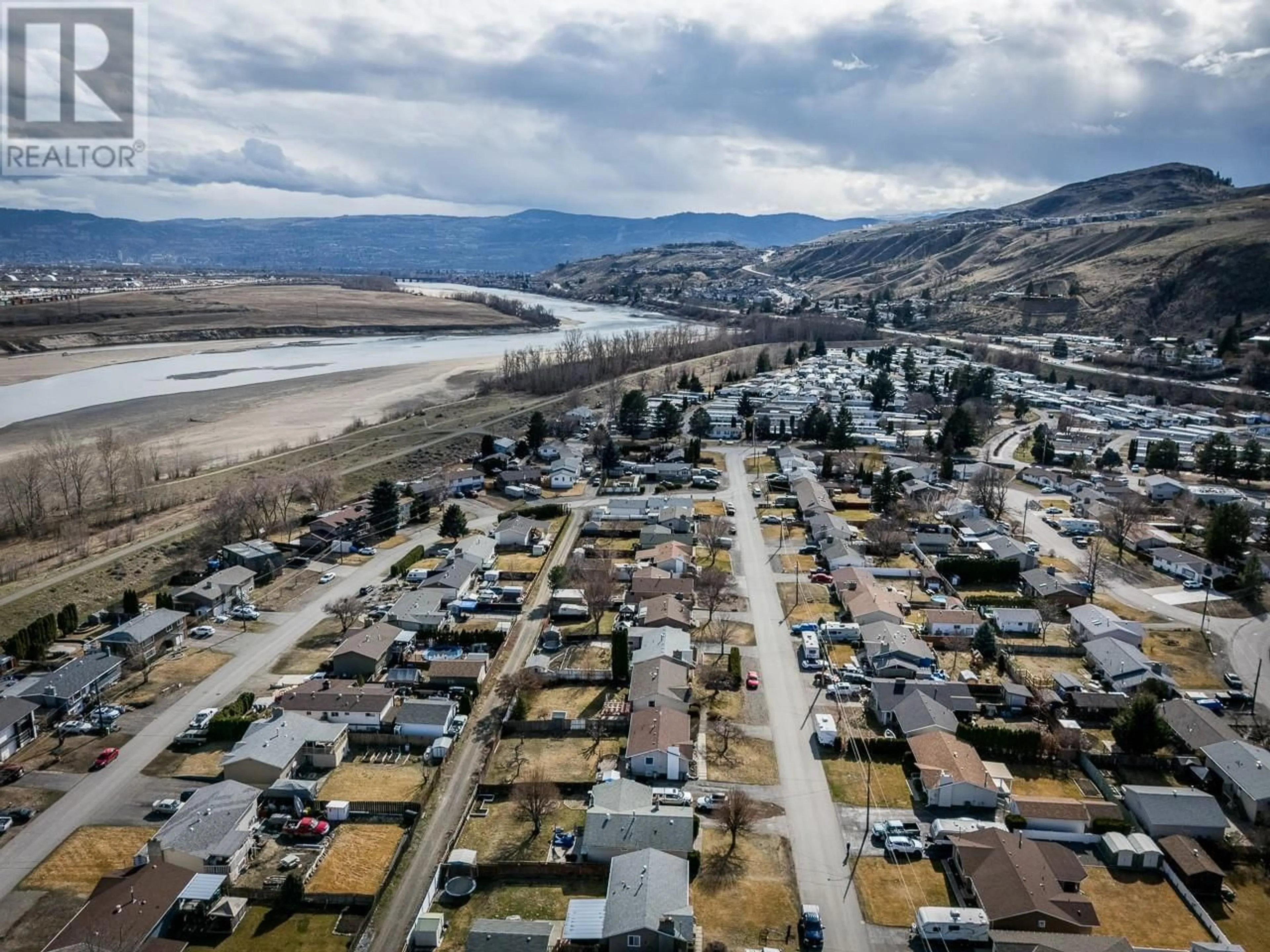 A pic from outside/outdoor area/front of a property/back of a property/a pic from drone, mountain view for 2547 TUPELA DRIVE, Kamloops British Columbia V2B6V8