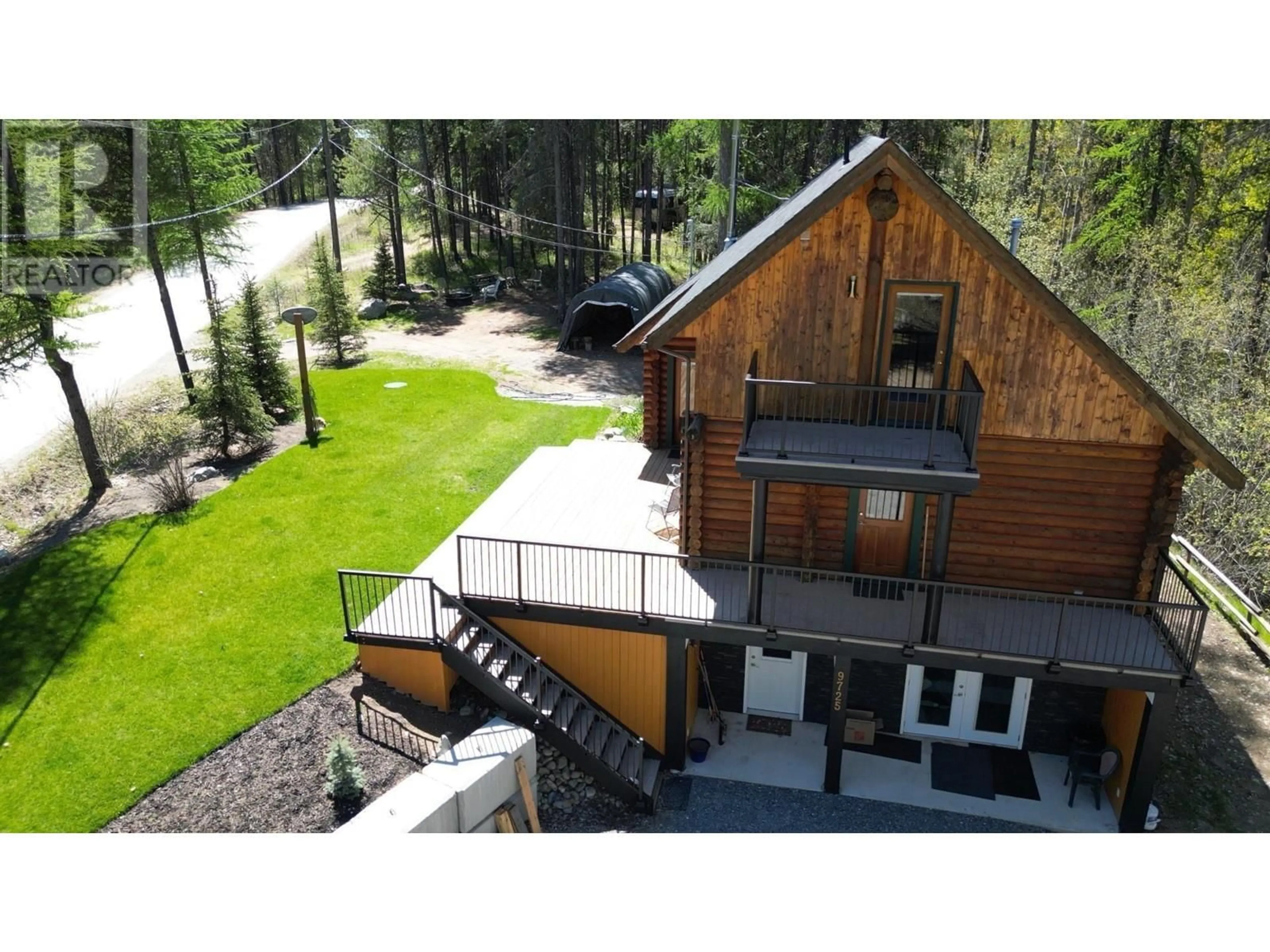 A pic from outside/outdoor area/front of a property/back of a property/a pic from drone, mountain view for 9725 BRAUNAGEL ROAD, Moyie British Columbia V0B2A0