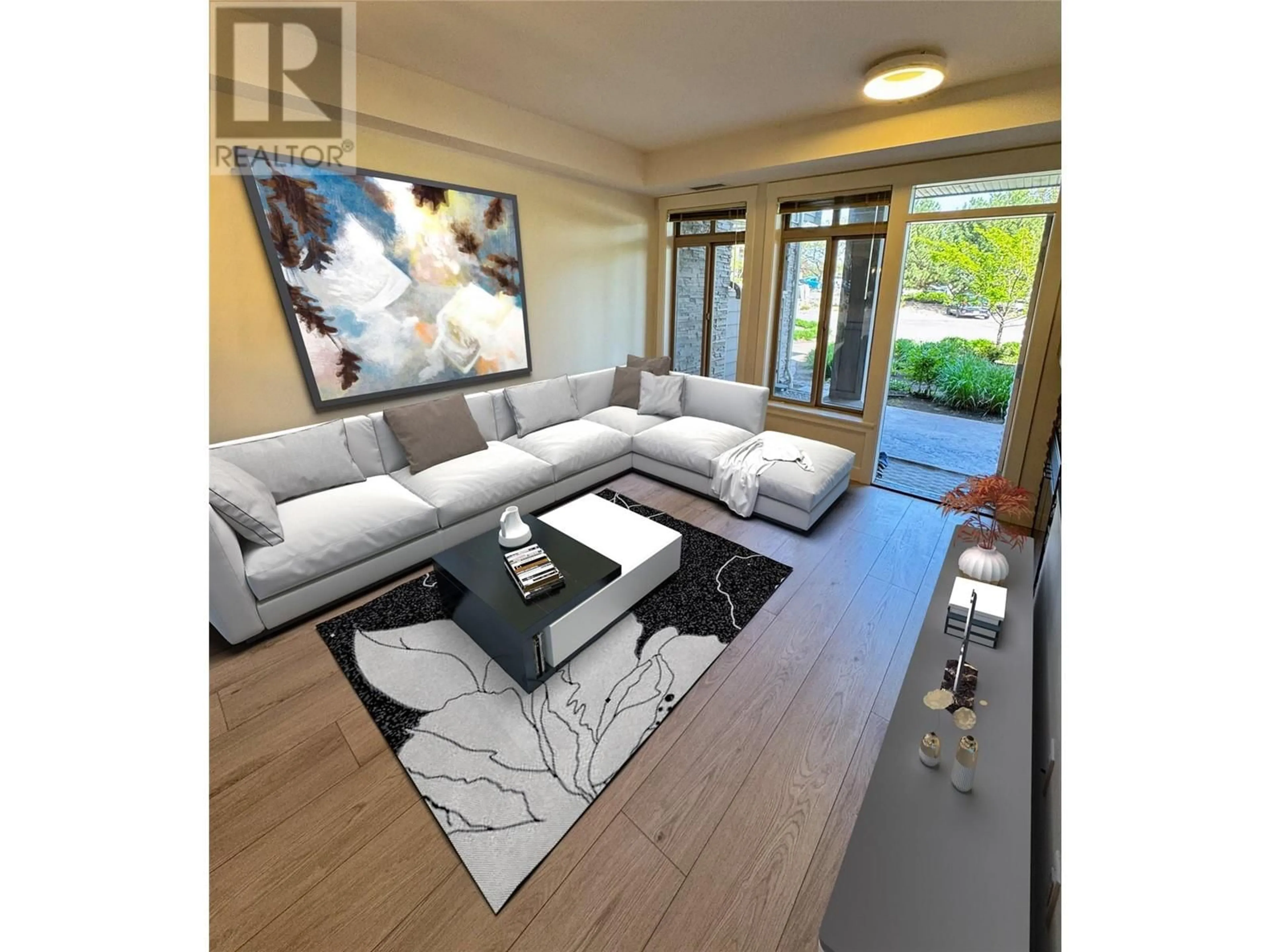 Living room with furniture, unknown for 102 - 3533 CARRINGTON ROAD, West Kelowna British Columbia V4T2Z9