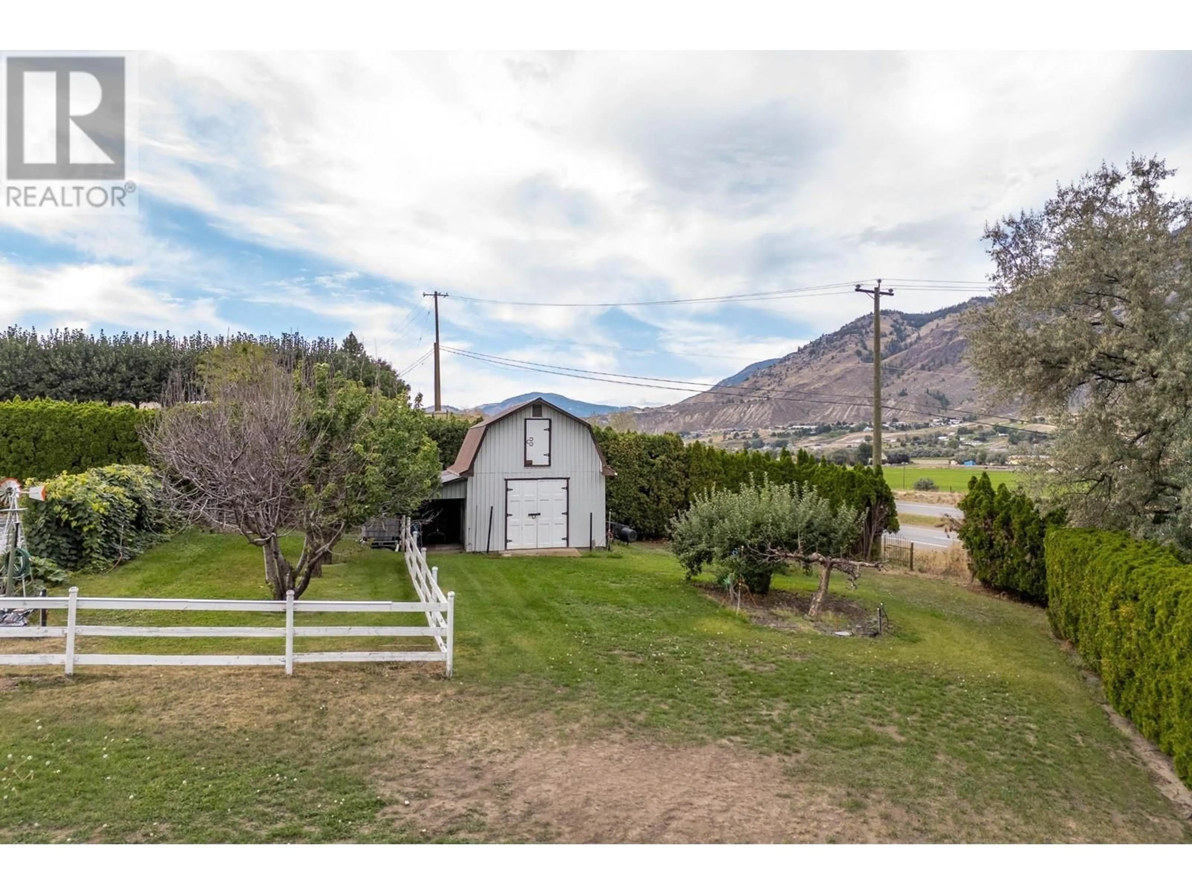 A pic from outside/outdoor area/front of a property/back of a property/a pic from drone, mountain view for 509 DURANGO DRIVE, Kamloops British Columbia V2C6Y5