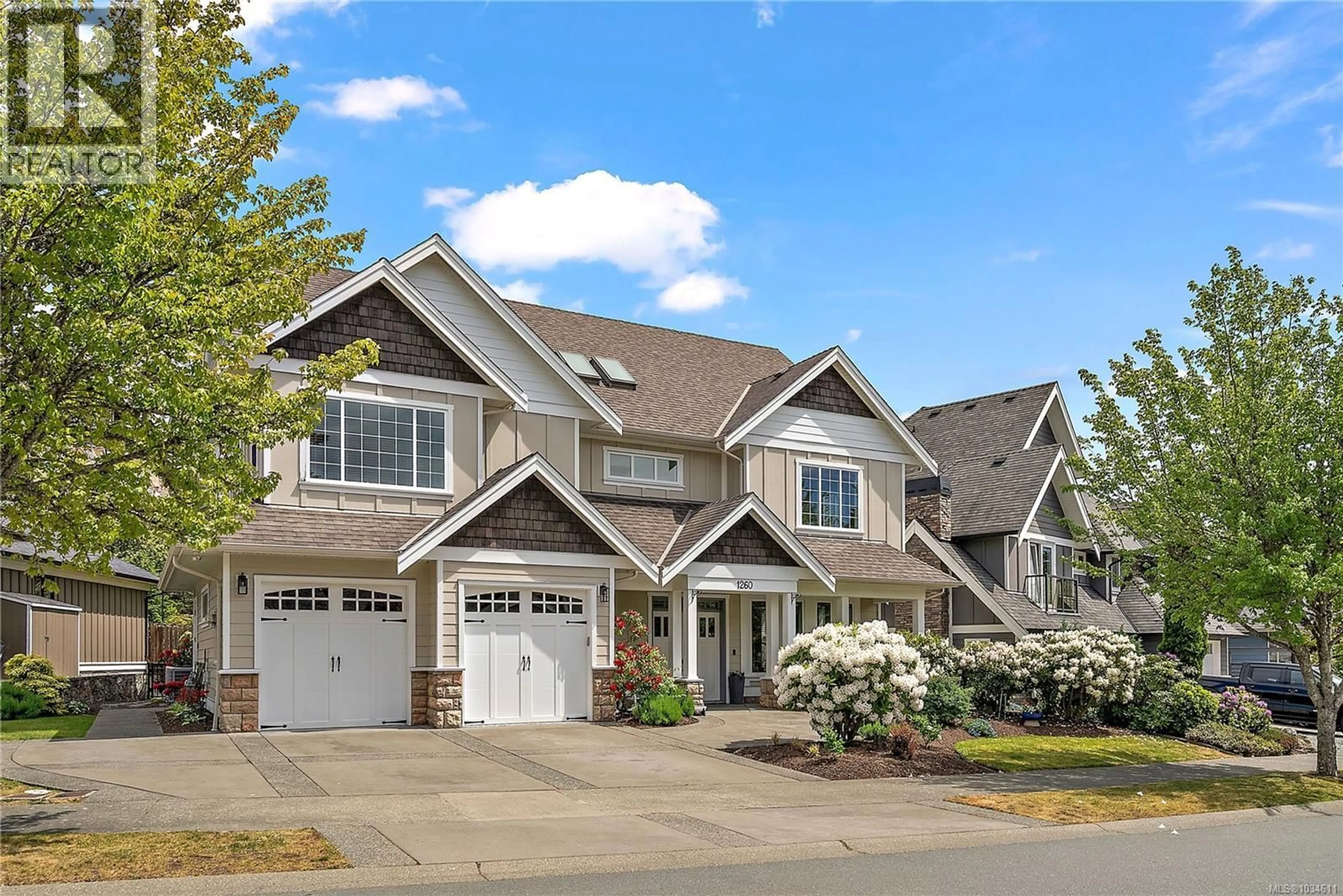 Home with vinyl exterior material, street for 1260 ROCKHAMPTON CLOSE, Langford British Columbia V9B6X4