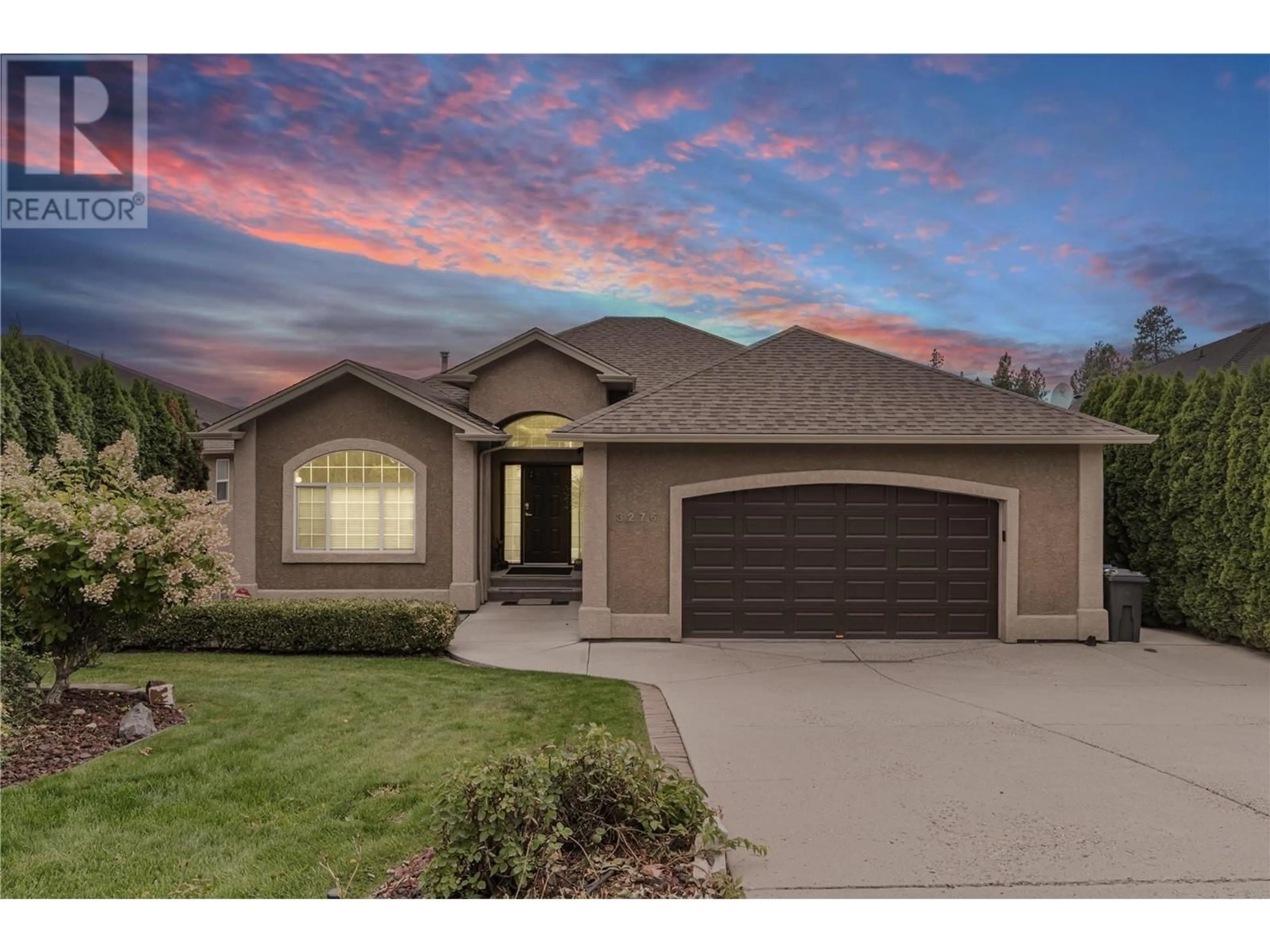 Home with brick exterior material, street for 3276 MERLOT COURT, West Kelowna British Columbia V4T2W7