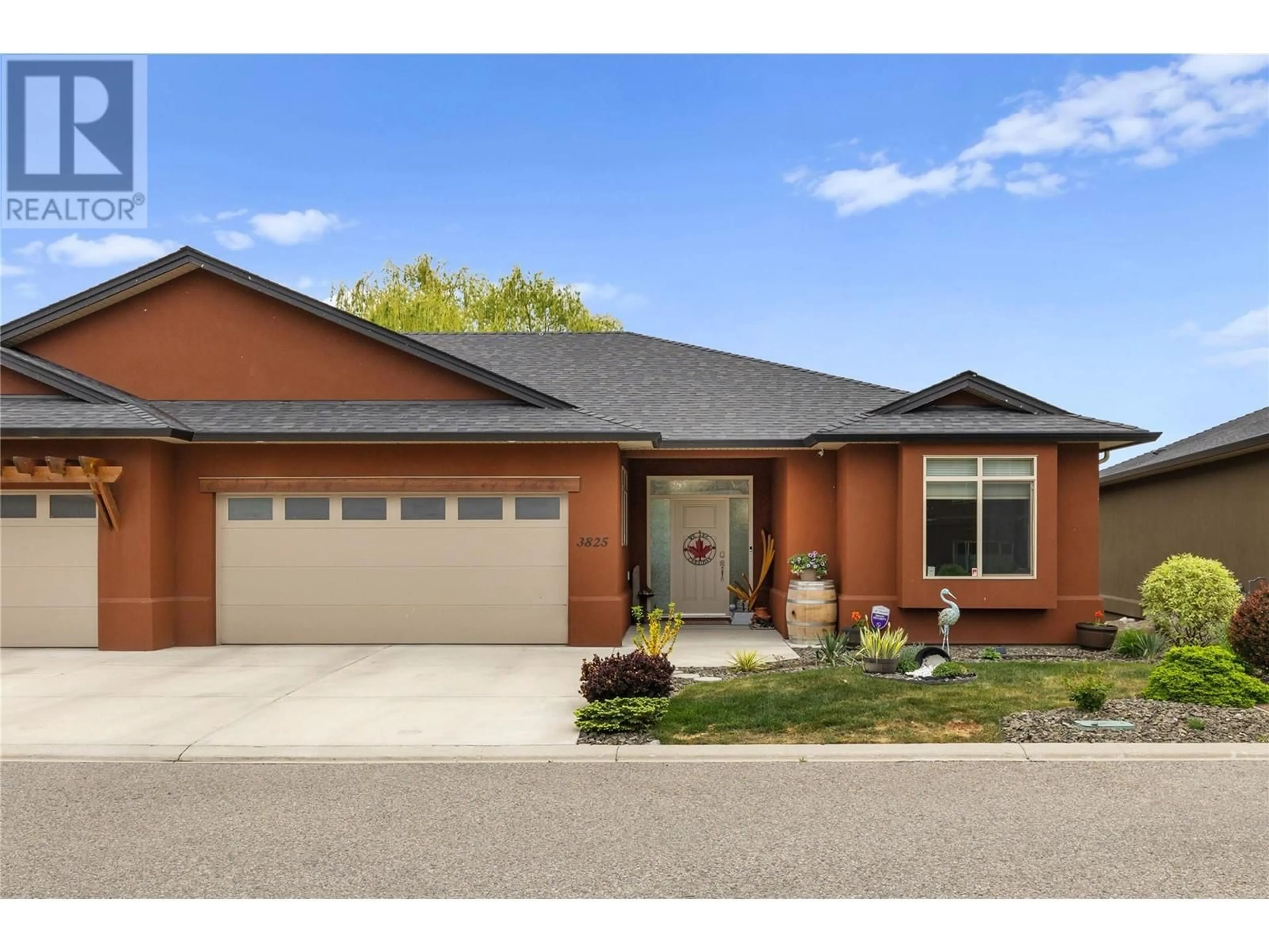 Home with brick exterior material, street for 3825 ACACIA LANE, West Kelowna British Columbia V4T3M1