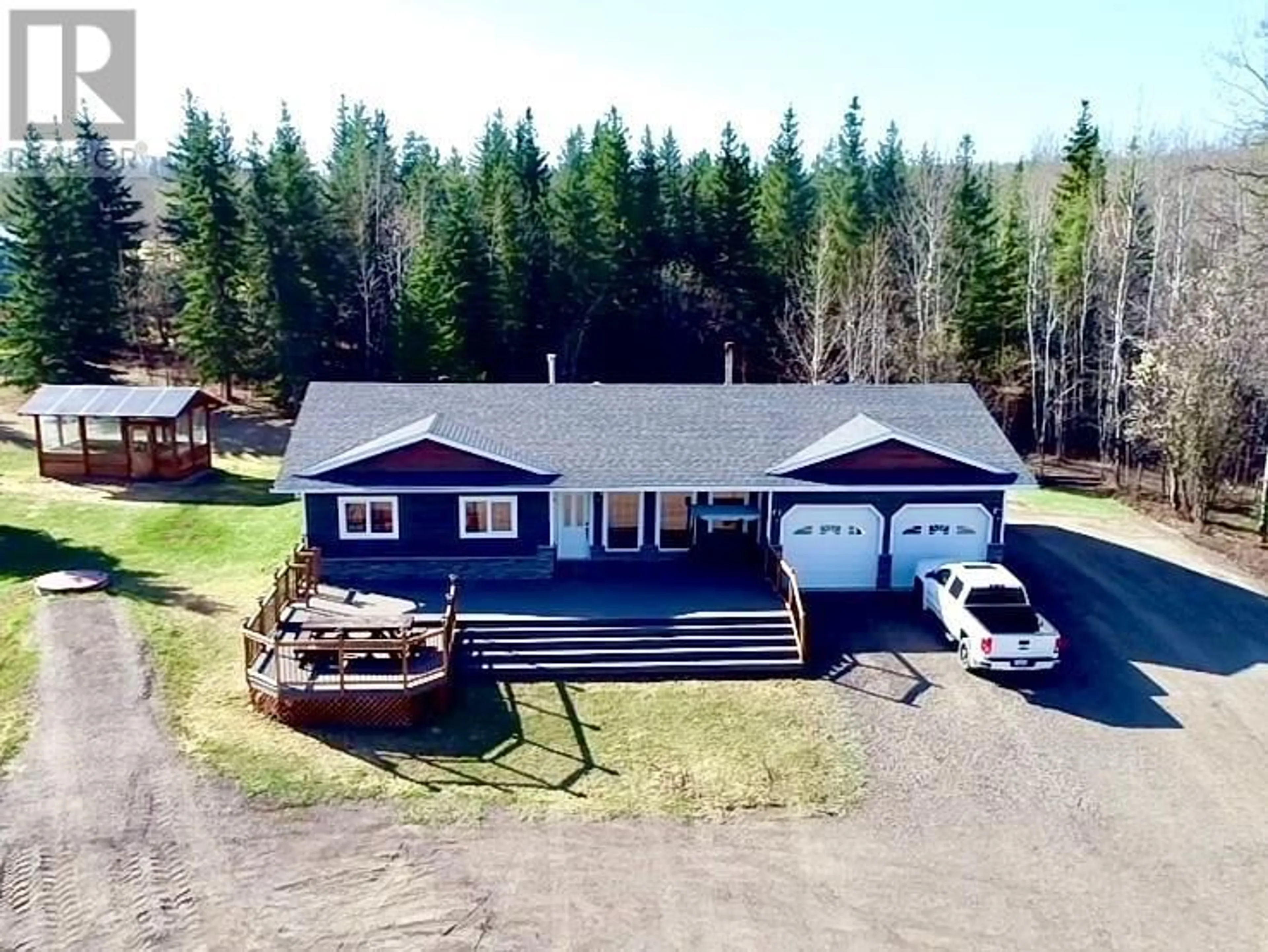 A pic from outside/outdoor area/front of a property/back of a property/a pic from drone, unknown for 13587 PAINCHAUD OTHER, Pouce Coupe British Columbia V0C2C0