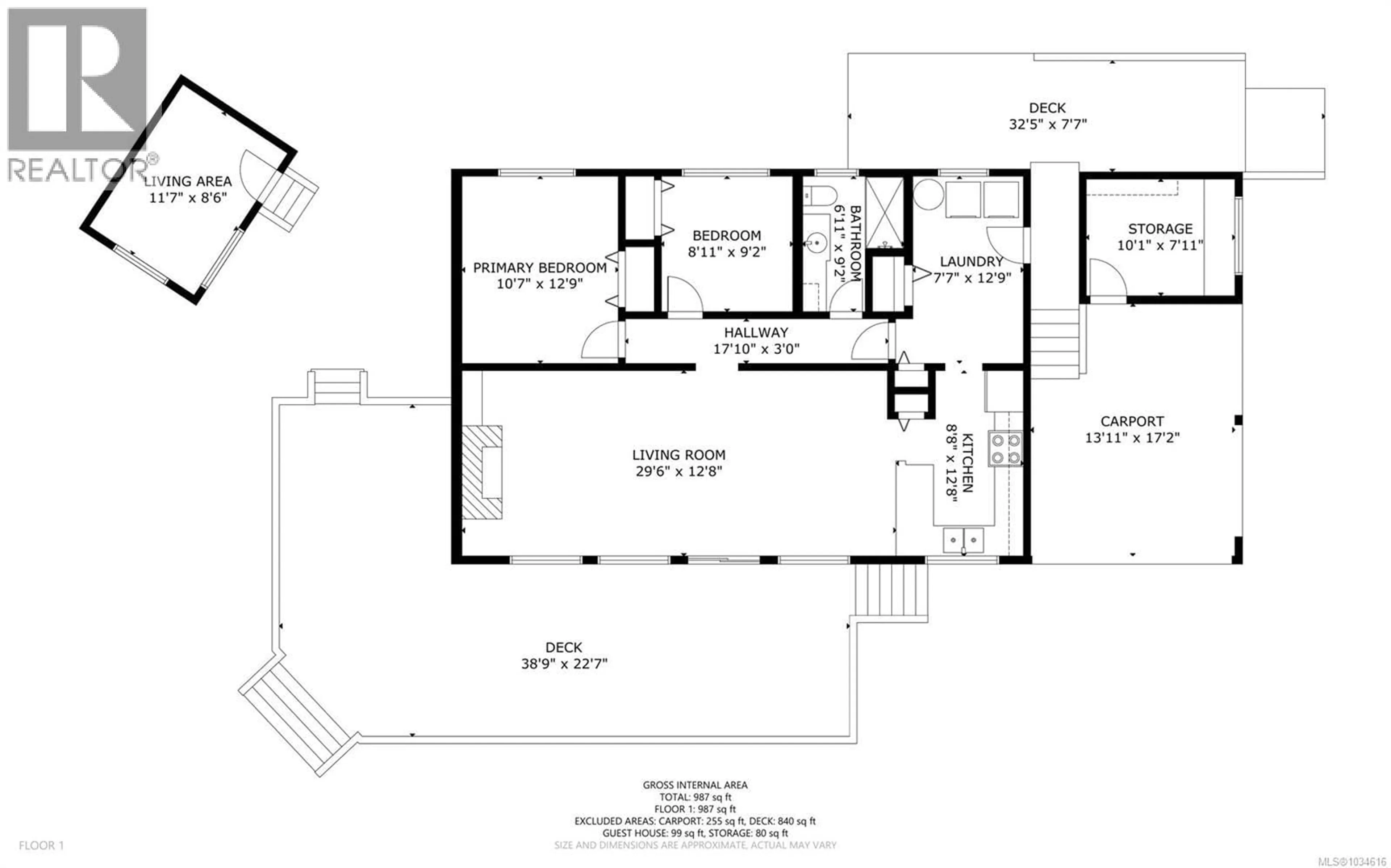 Floor plan for 2420 SPRING BEACH DRIVE, Gabriola Island British Columbia V0R1X7