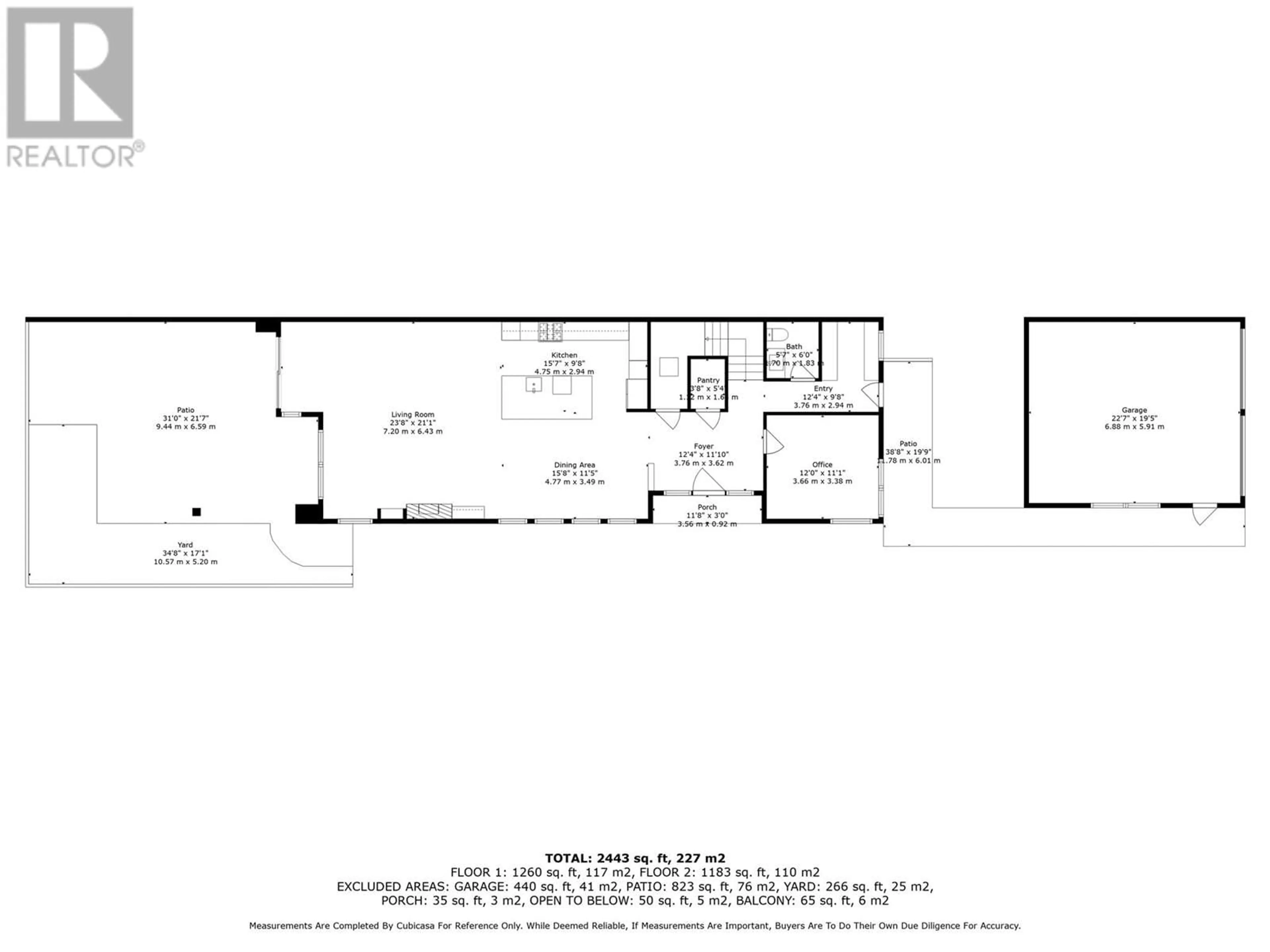 Floor plan for 610 BARRERA ROAD, Kelowna British Columbia V1W3K2
