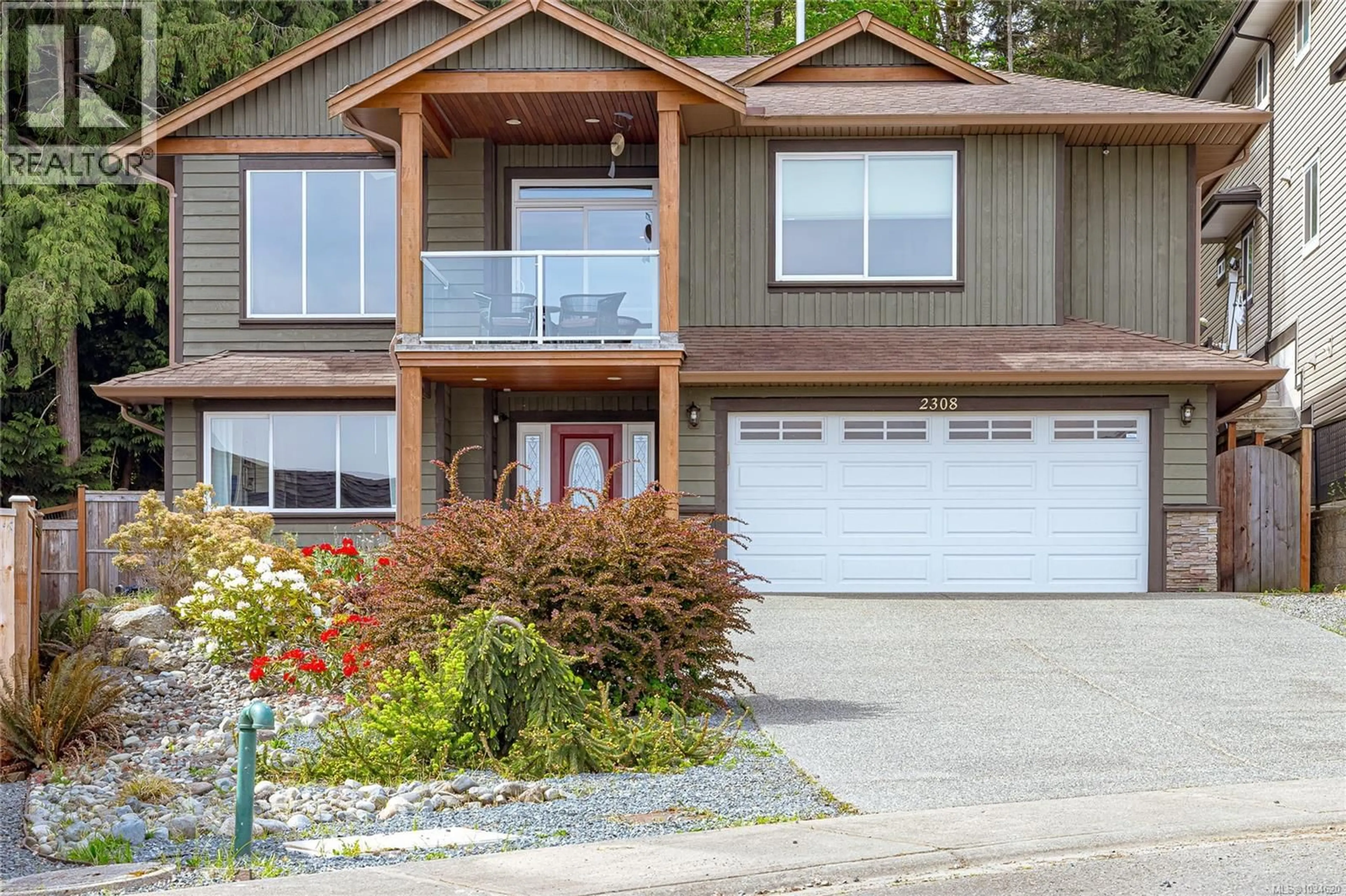 Home with vinyl exterior material, unknown for 2308 KINGSFORD PLACE, Nanaimo British Columbia V9X1Y3