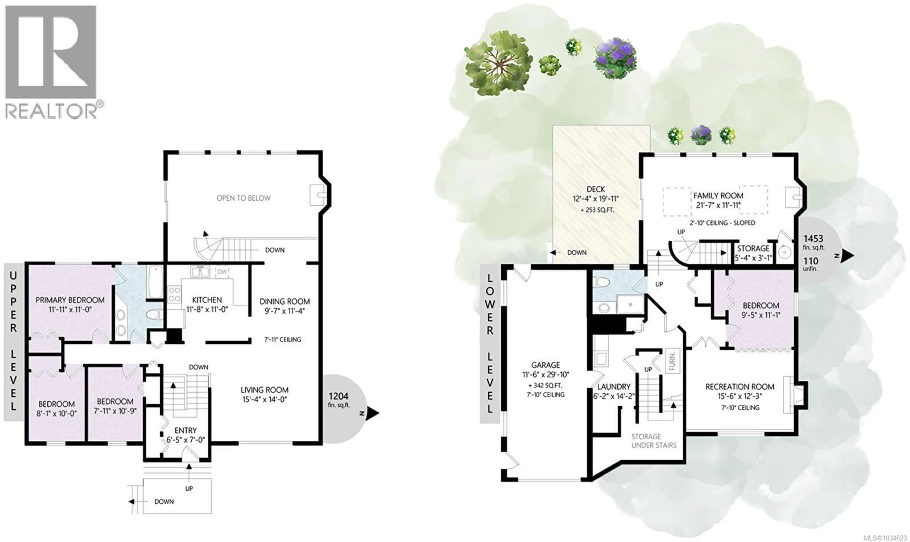 Floor plan for 10046 JUDSON PLACE, Sidney British Columbia V8L3M3