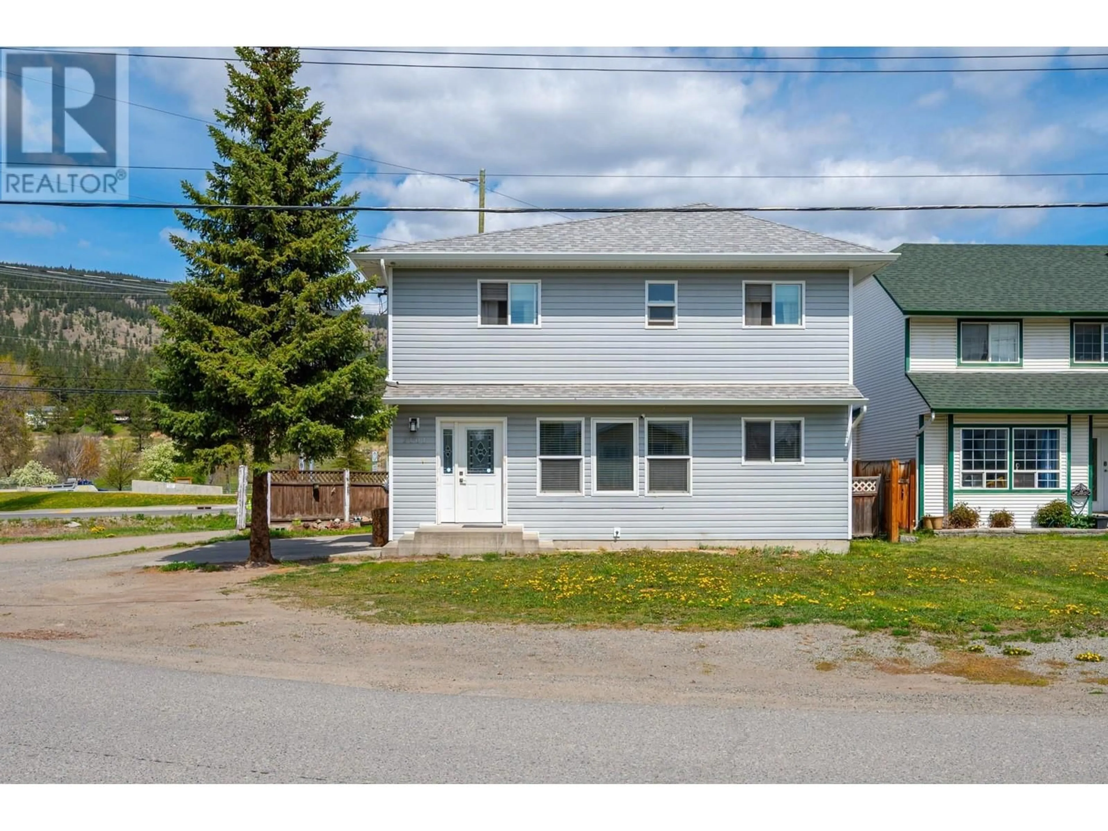 A pic from outside/outdoor area/front of a property/back of a property/a pic from drone, street for 2101 BLACKWELL AVENUE, Merritt British Columbia V1K1B8