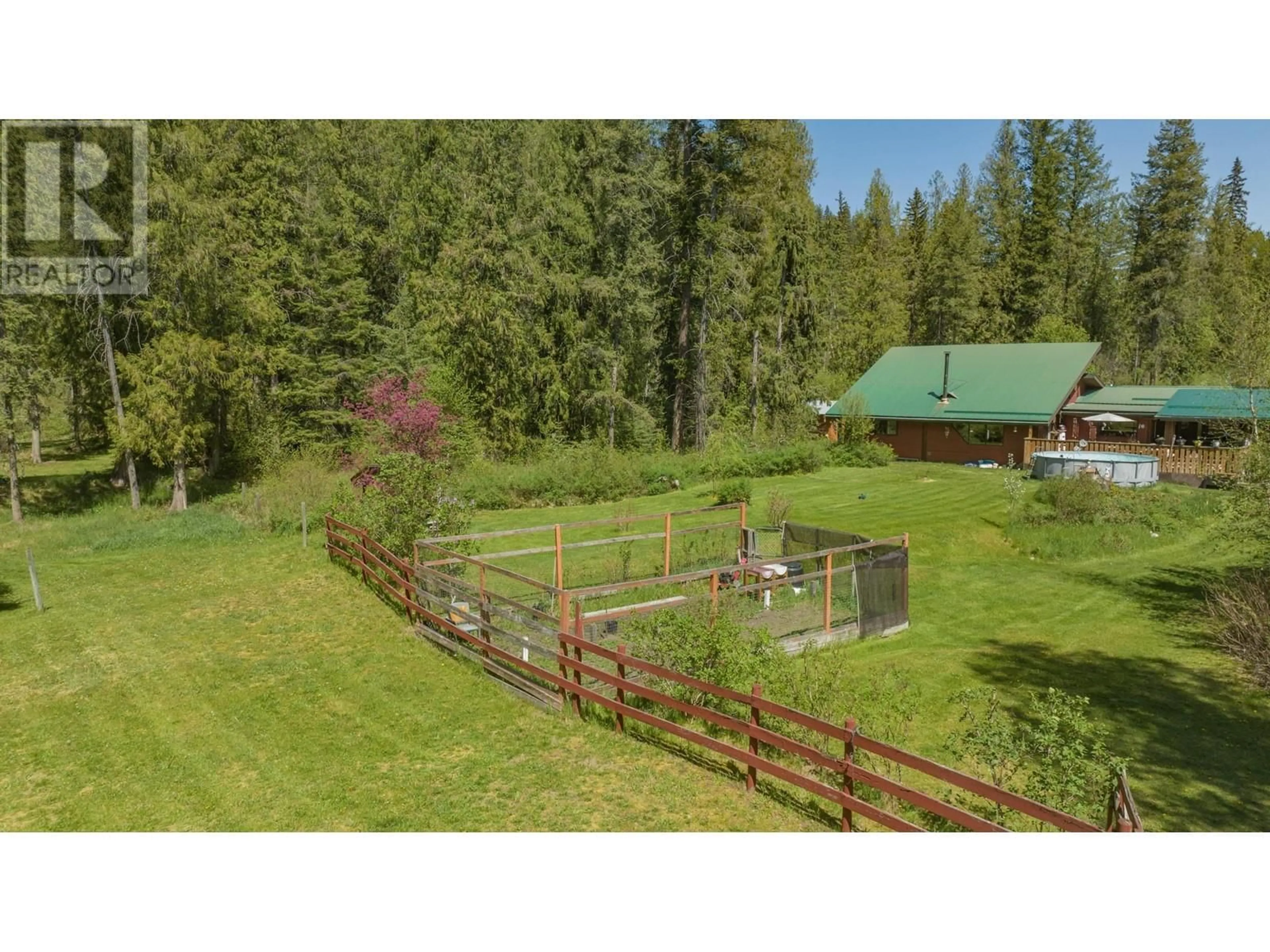 A pic from outside/outdoor area/front of a property/back of a property/a pic from drone, unknown for 268 SUGAR LAKE ROAD, Cherryville British Columbia V0E2G2