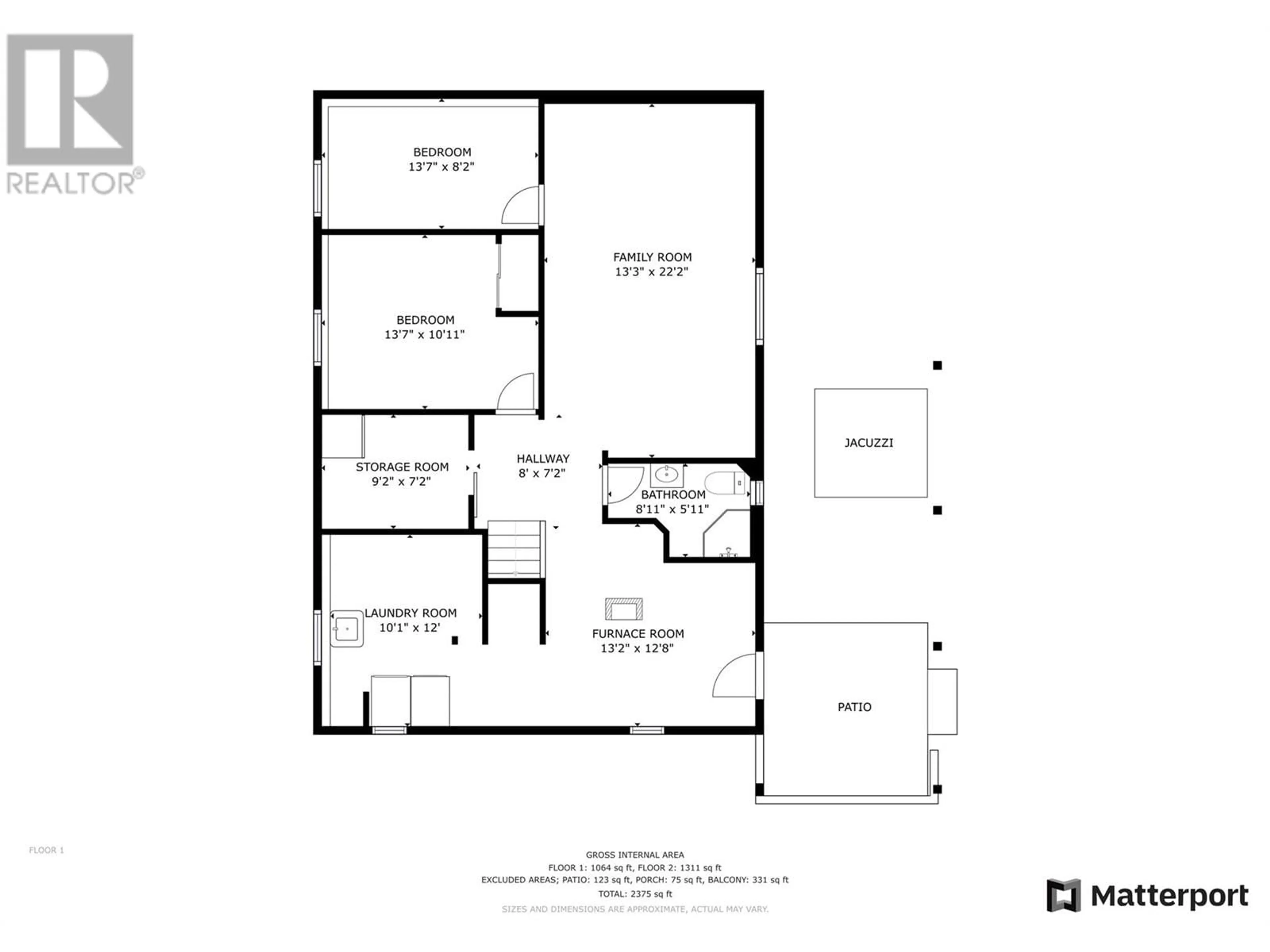 Floor plan for 1706 TAYLOR ROAD, Sorrento British Columbia V0E2W1