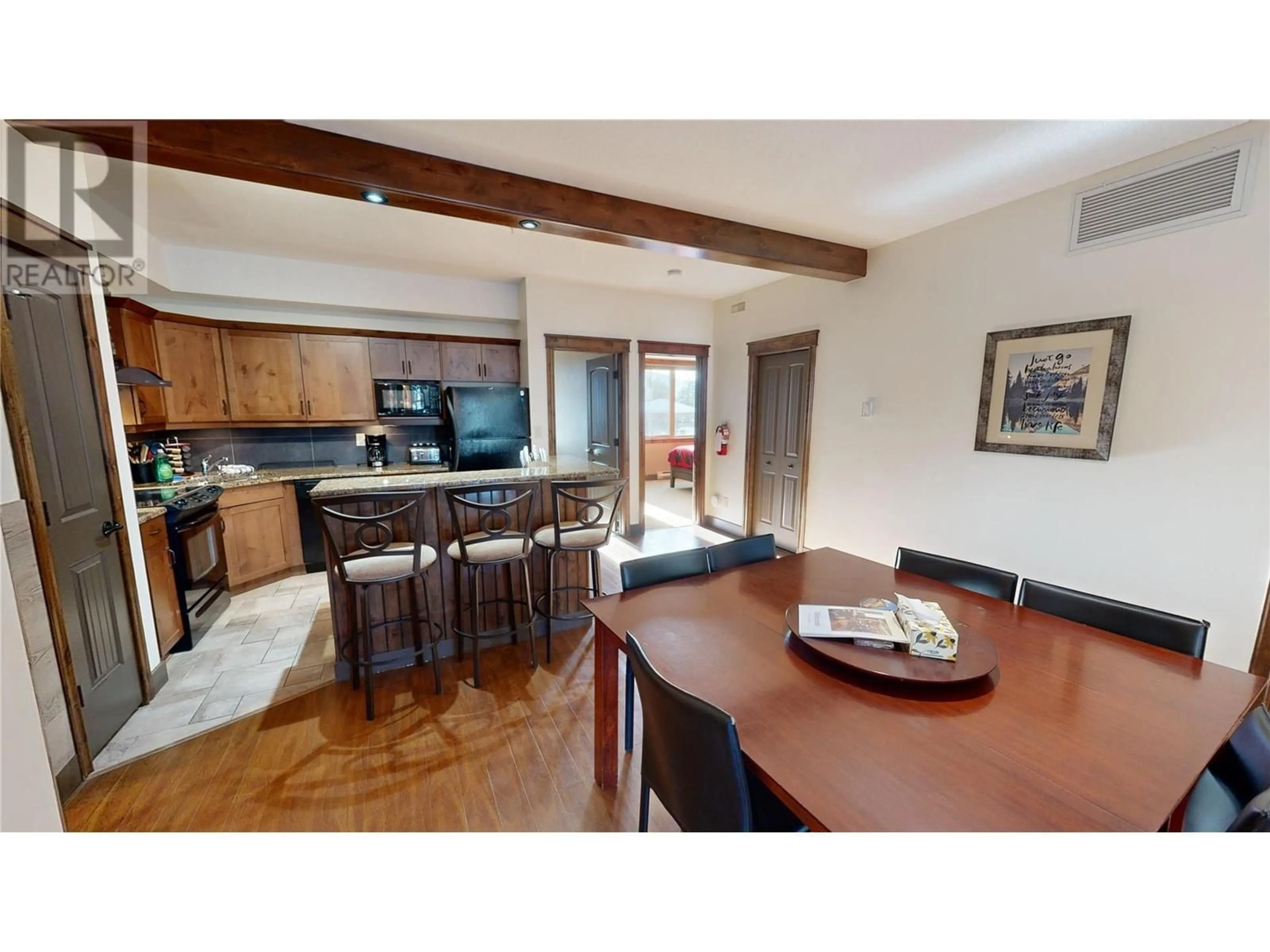 Open concept kitchen, unknown for 1101 - 7495 COLUMBIA AVENUE, Radium Hot Springs British Columbia V0A1M0