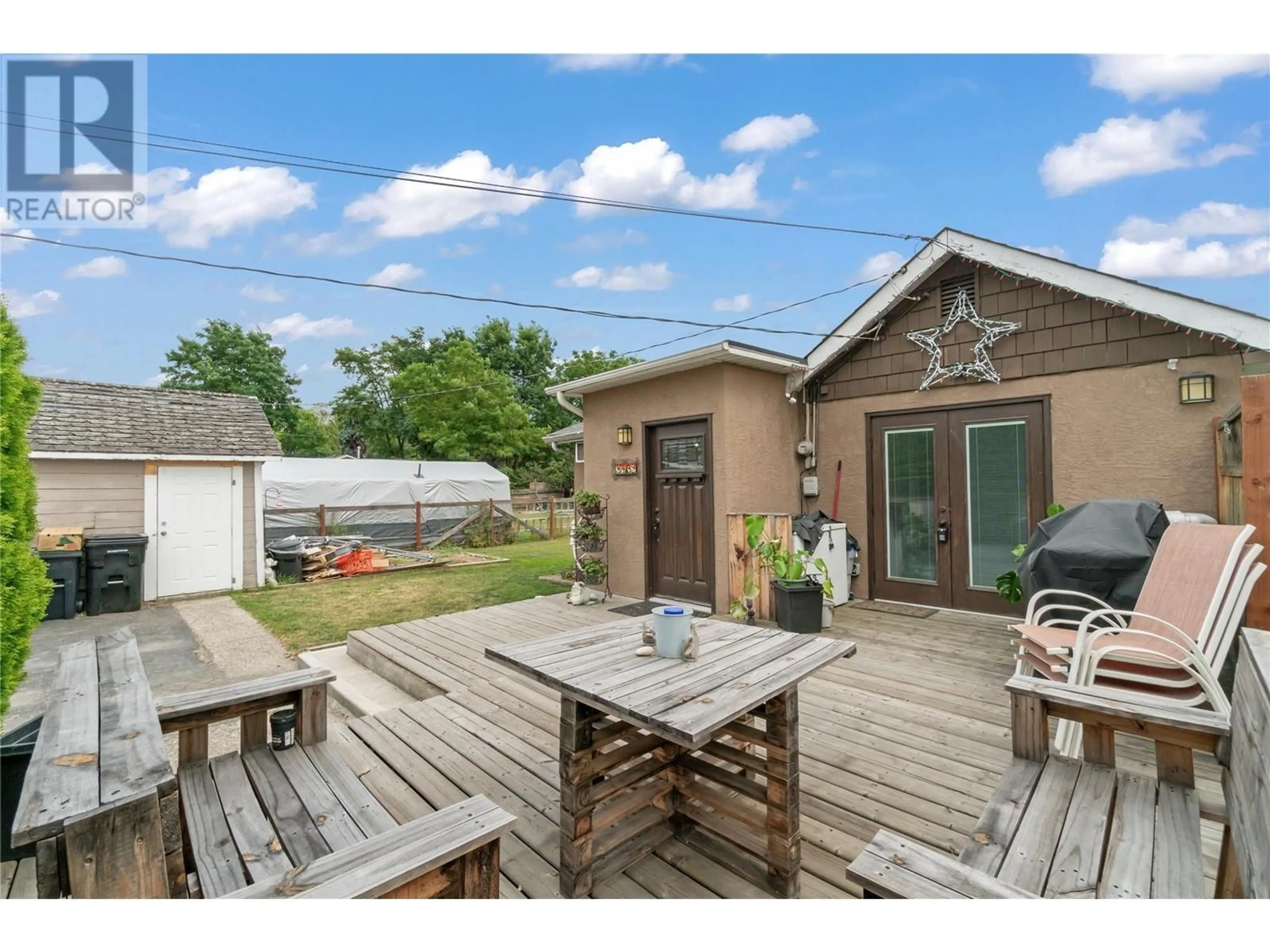 Patio, street for 3402 24A AVENUE, Vernon British Columbia V1T1M3