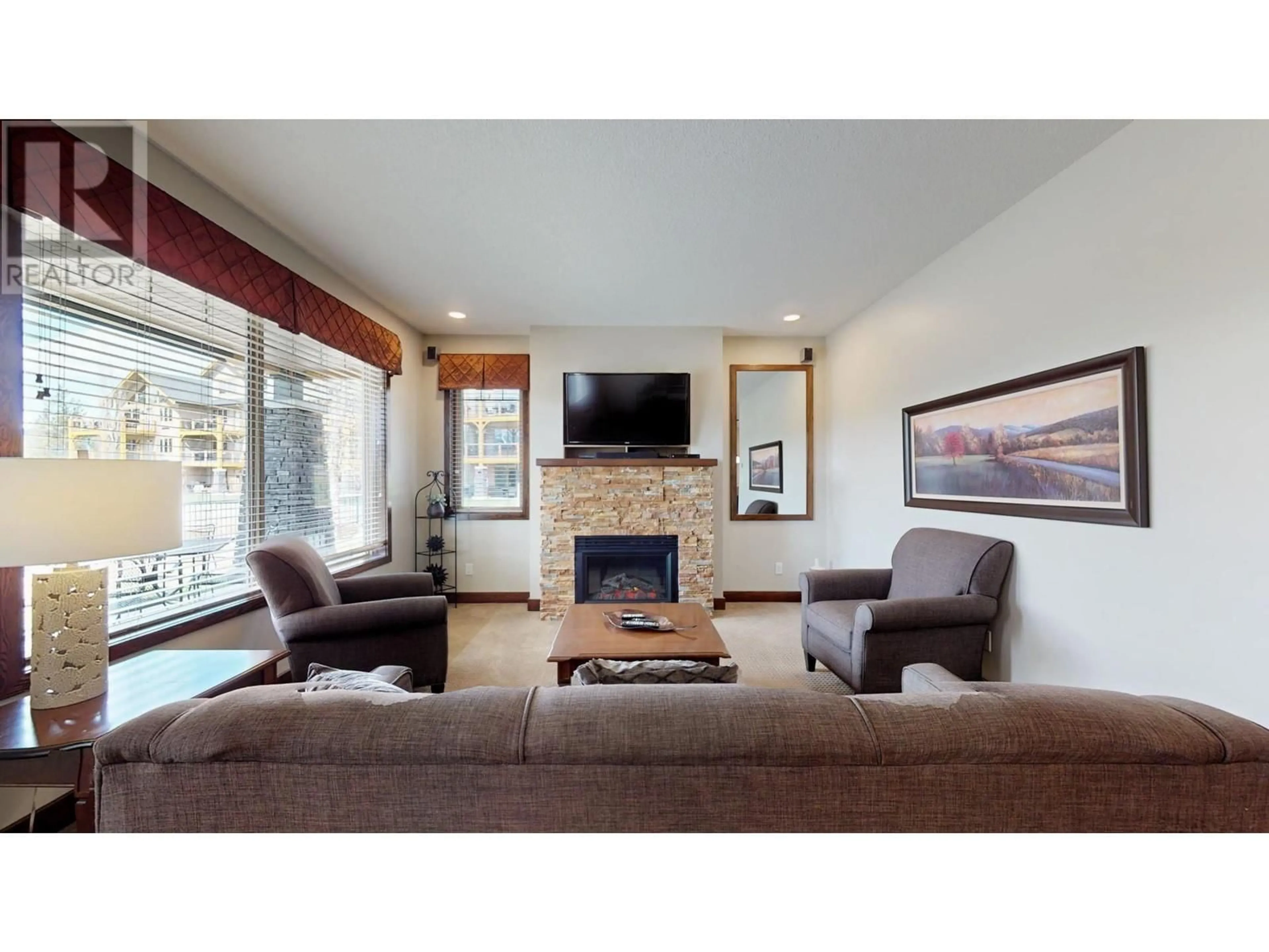 Living room with furniture, unknown for 616 D - 600 BIGHORN BOULEVARD, Radium Hot Springs British Columbia V0A1M0