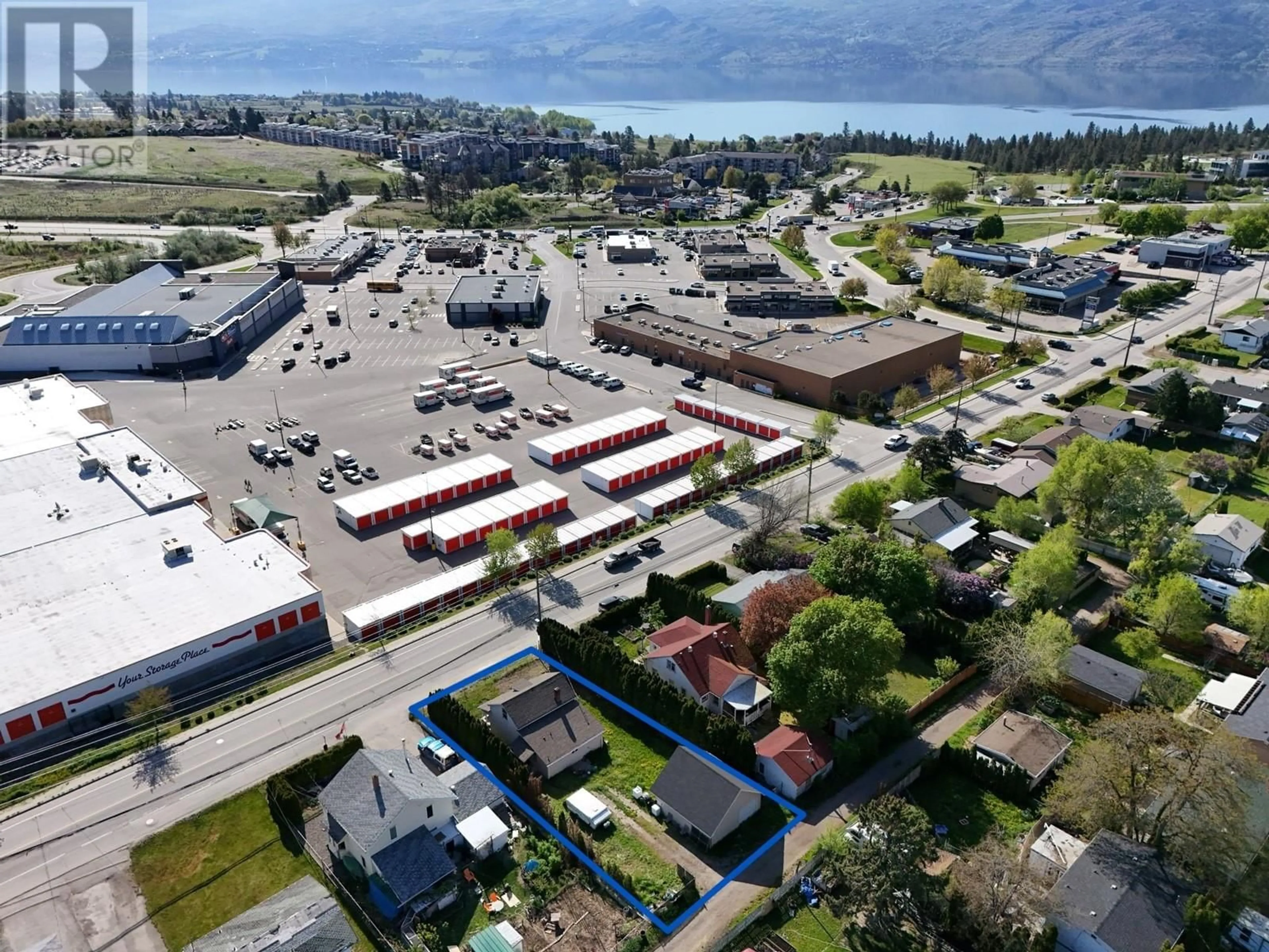 A pic from outside/outdoor area/front of a property/back of a property/a pic from drone, mountain view for 3576 OLD OKANAGAN HIGHWAY, West Kelowna British Columbia V4T1P3