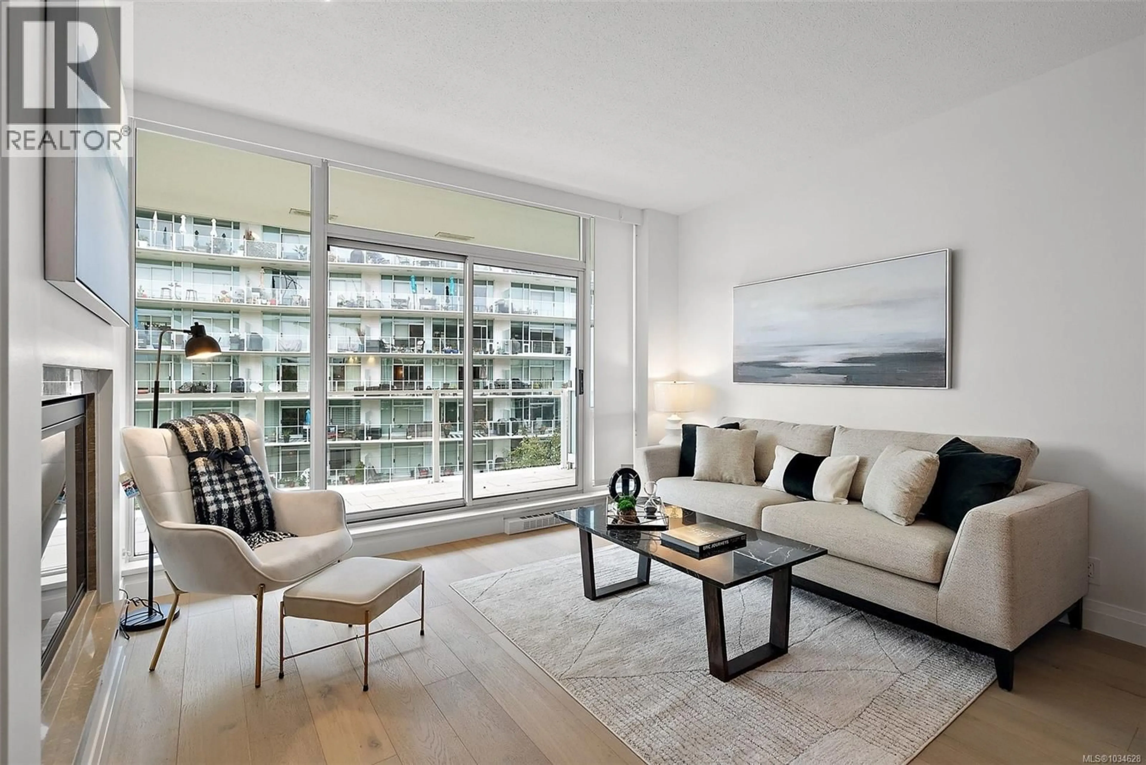 Living room with furniture, unknown for 519 - 68 SONGHEES ROAD, Victoria British Columbia V9A0A3