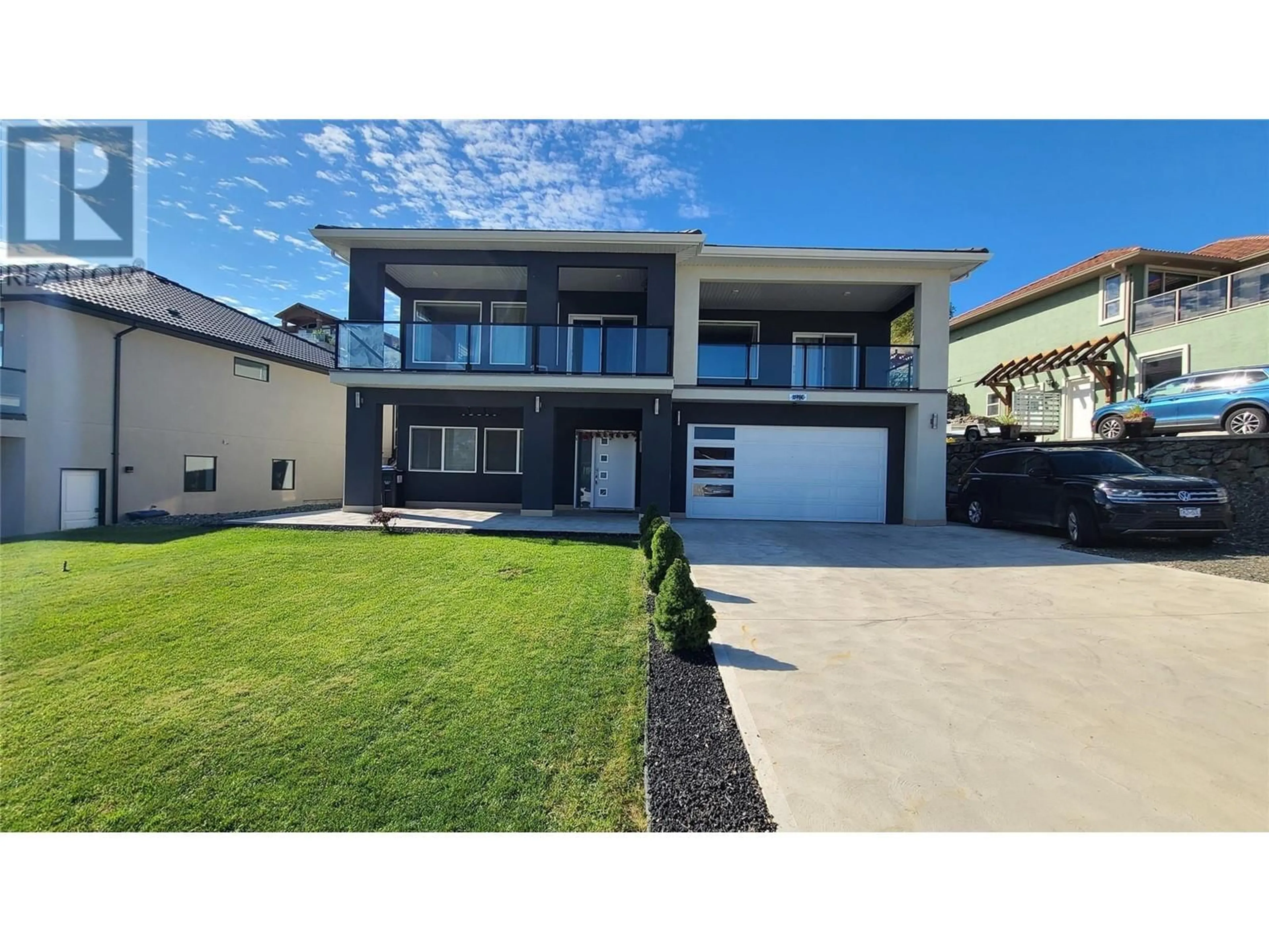 Home with vinyl exterior material, street for 11700 LA COSTA LANE, Osoyoos British Columbia V0H1V1