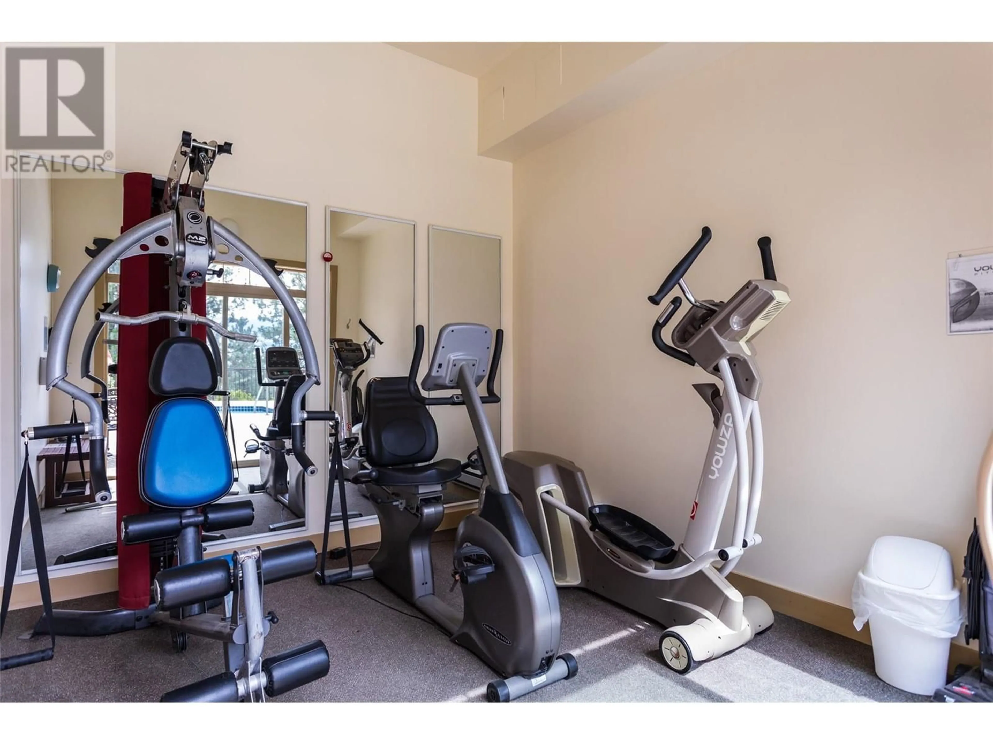 Gym or fitness room for 124 - 1795 COUNTRY CLUB DRIVE, Kelowna British Columbia V1V2V9