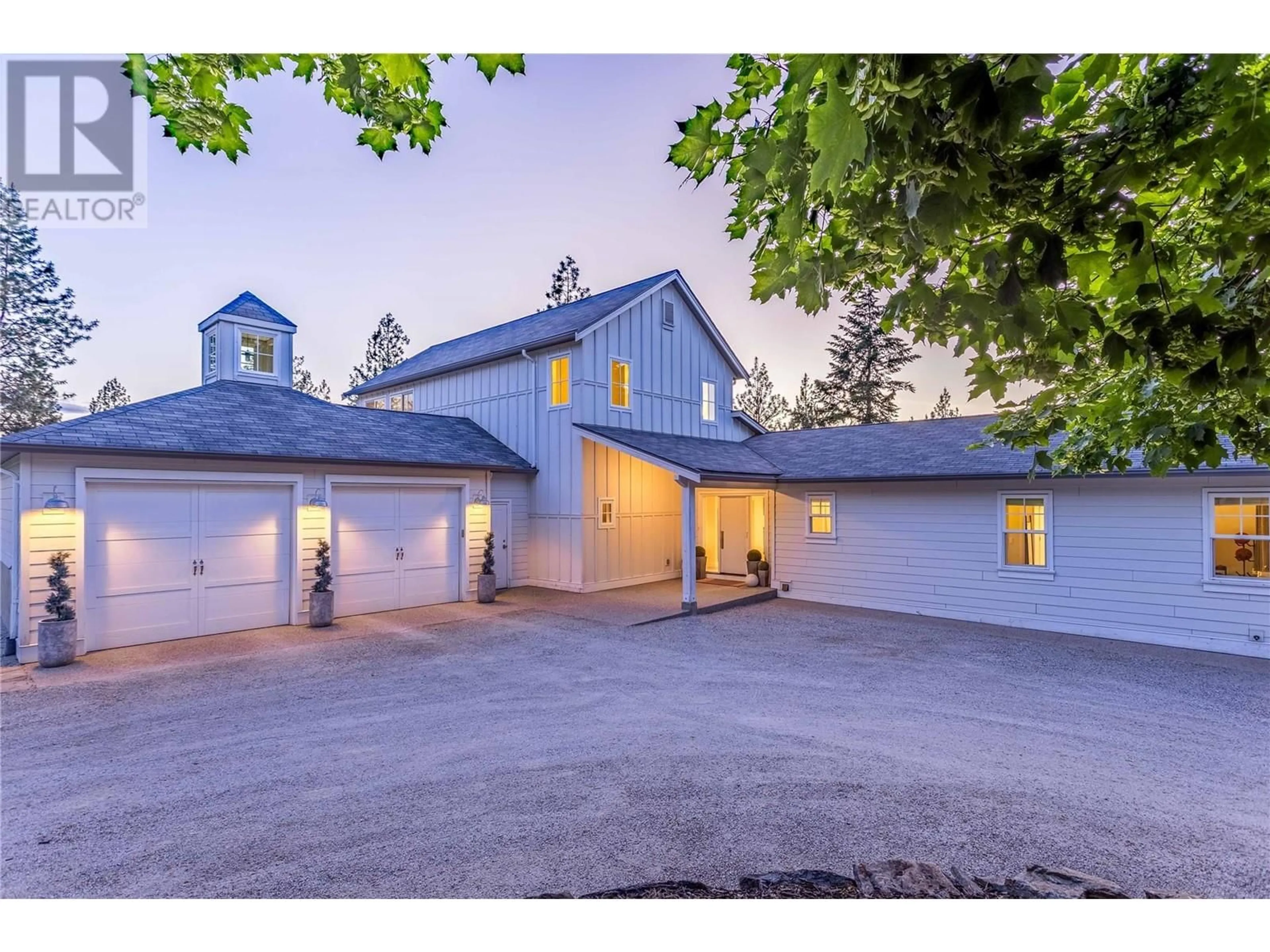 A pic from outside/outdoor area/front of a property/back of a property/a pic from drone, street for 2376 SAUCIER ROAD, Kelowna British Columbia V1W4B8