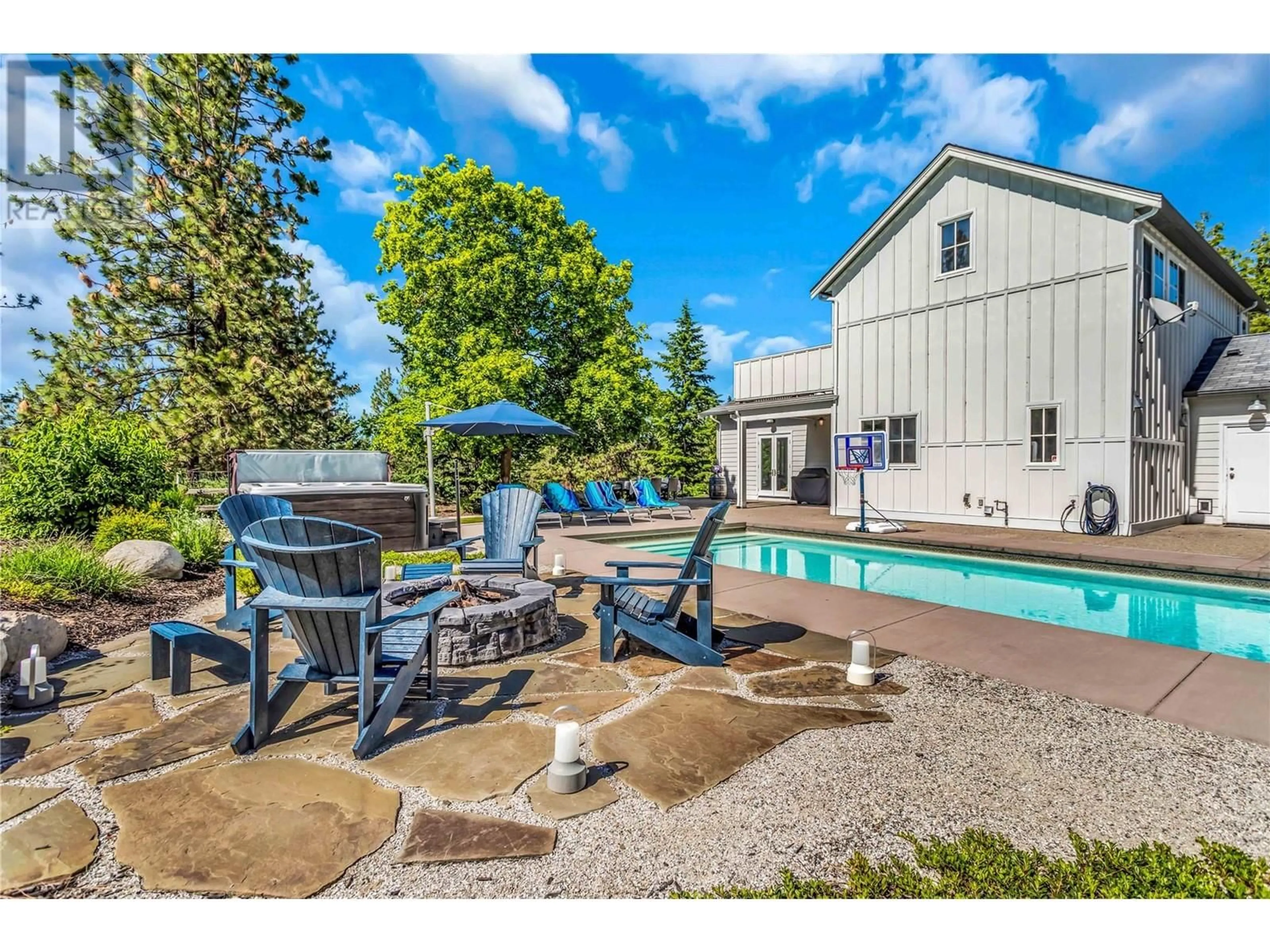 Patio, water/lake/river/ocean view for 2376 SAUCIER ROAD, Kelowna British Columbia V1W4B8