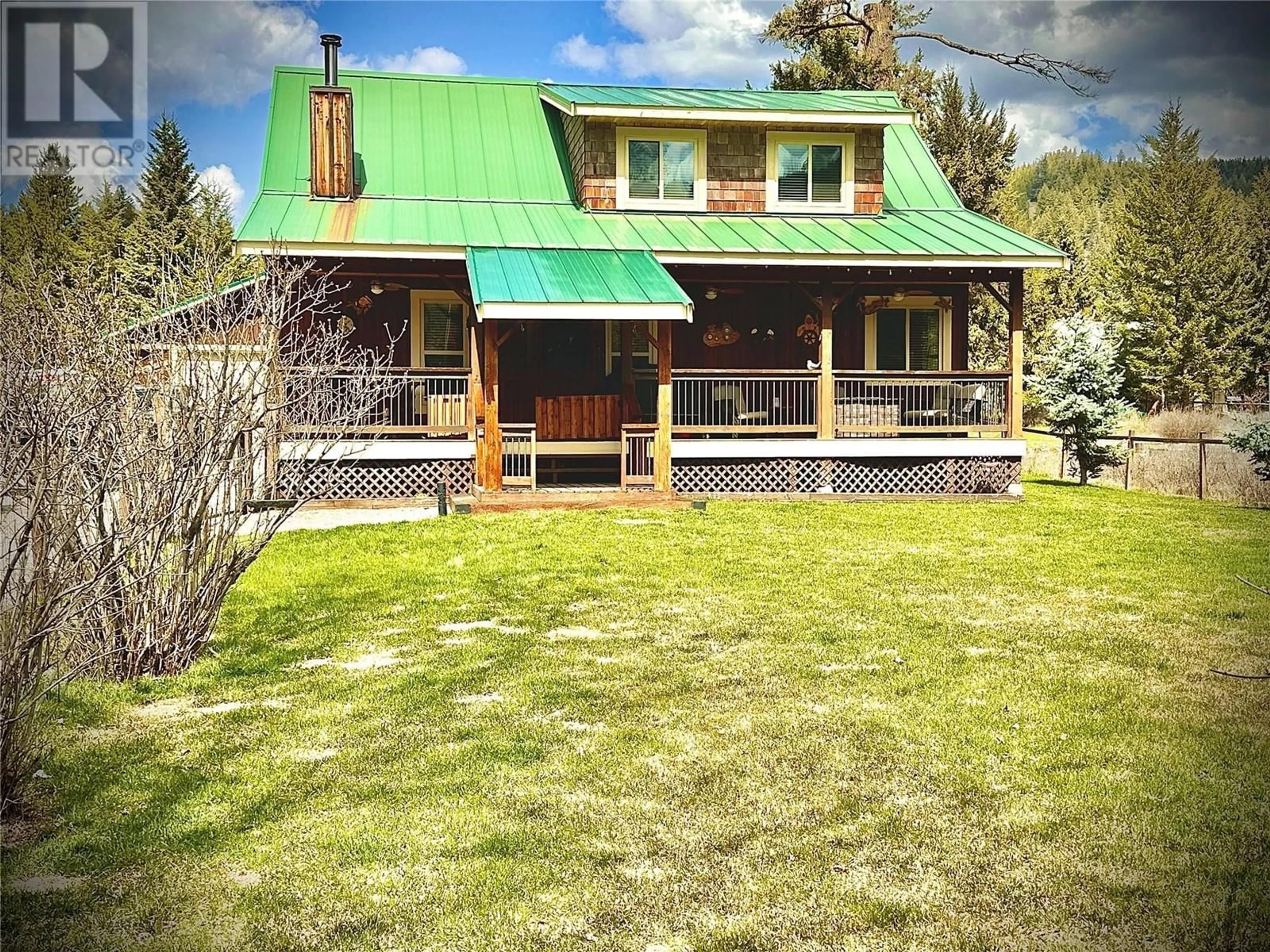 A pic from outside/outdoor area/front of a property/back of a property/a pic from drone, unknown for 109 MISSEZULA LAKE ROAD, Princeton British Columbia V0X1W0