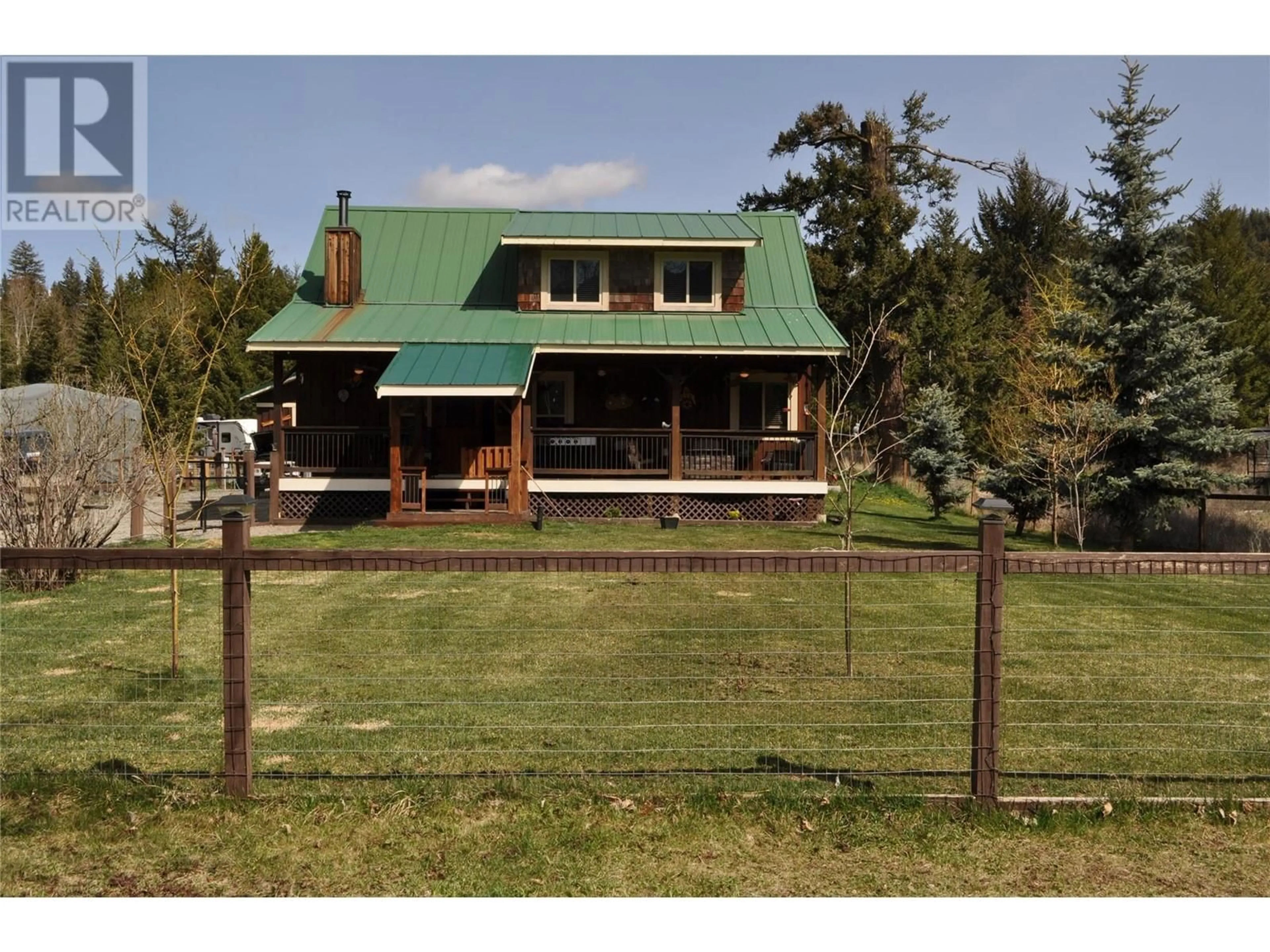 A pic from outside/outdoor area/front of a property/back of a property/a pic from drone, unknown for 109 MISSEZULA LAKE ROAD, Princeton British Columbia V0X1W0
