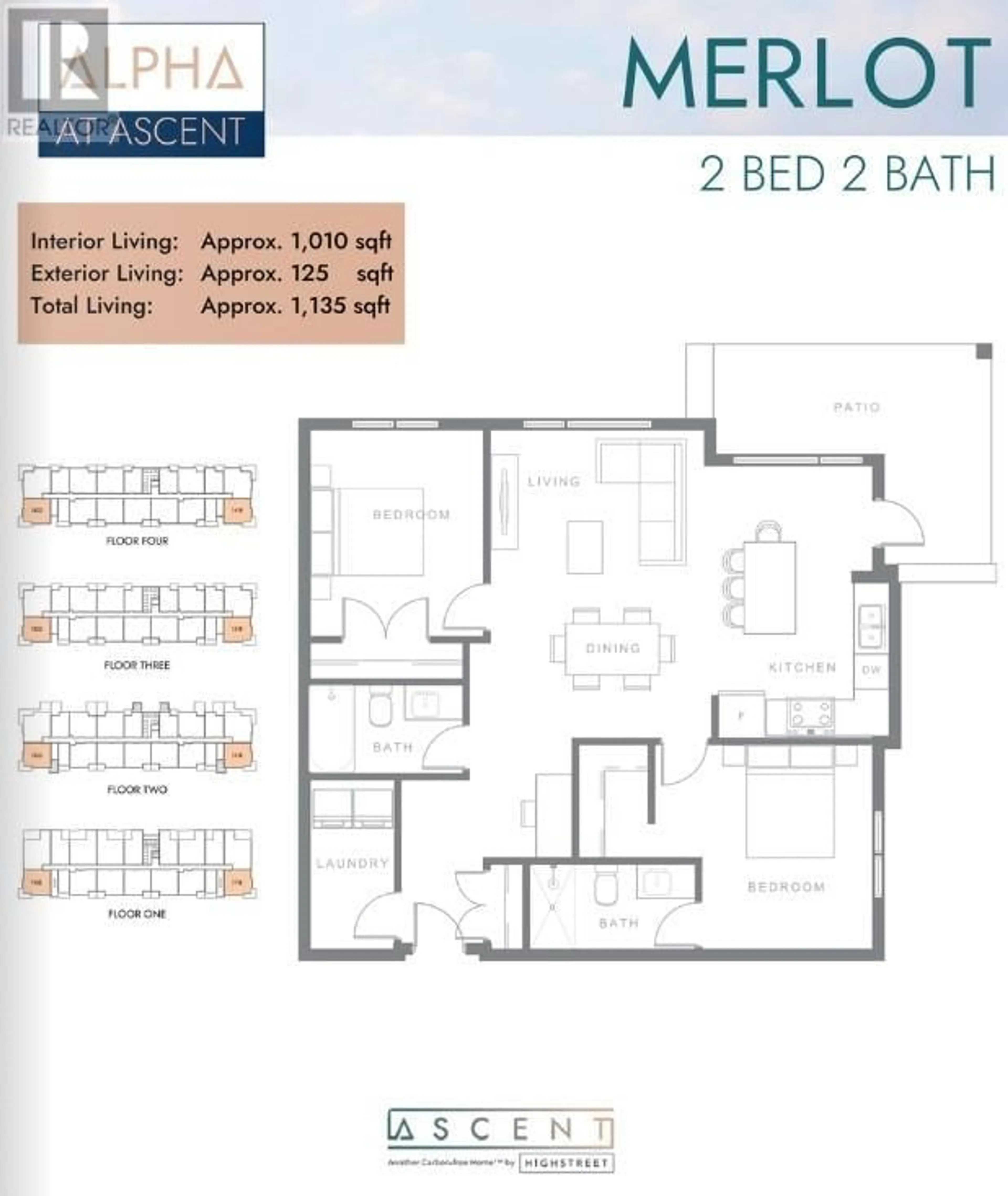 Floor plan for 318 - 1057 FROST ROAD, Kelowna British Columbia V1W0G7