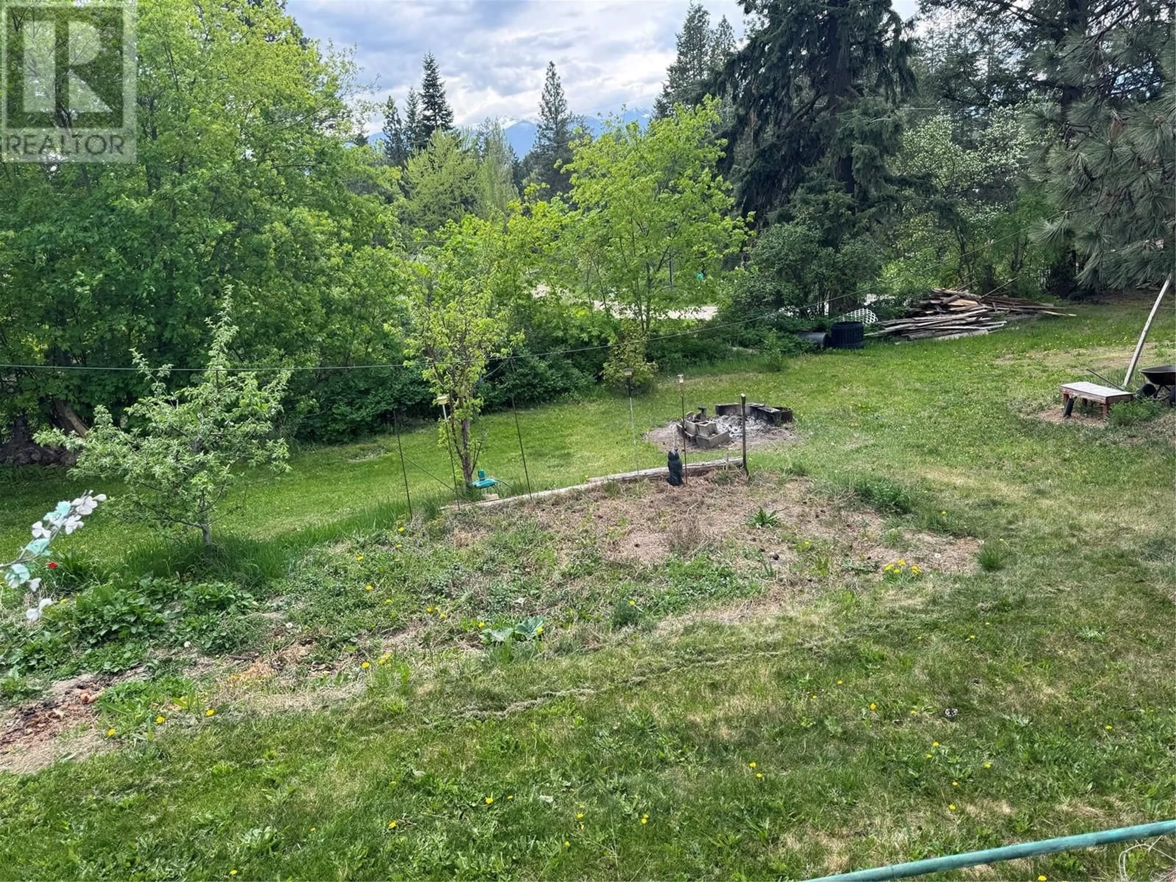 A pic from outside/outdoor area/front of a property/back of a property/a pic from drone, forest/trees view for 3606 GOAT CANYON ROAD, Creston British Columbia V0B1G9