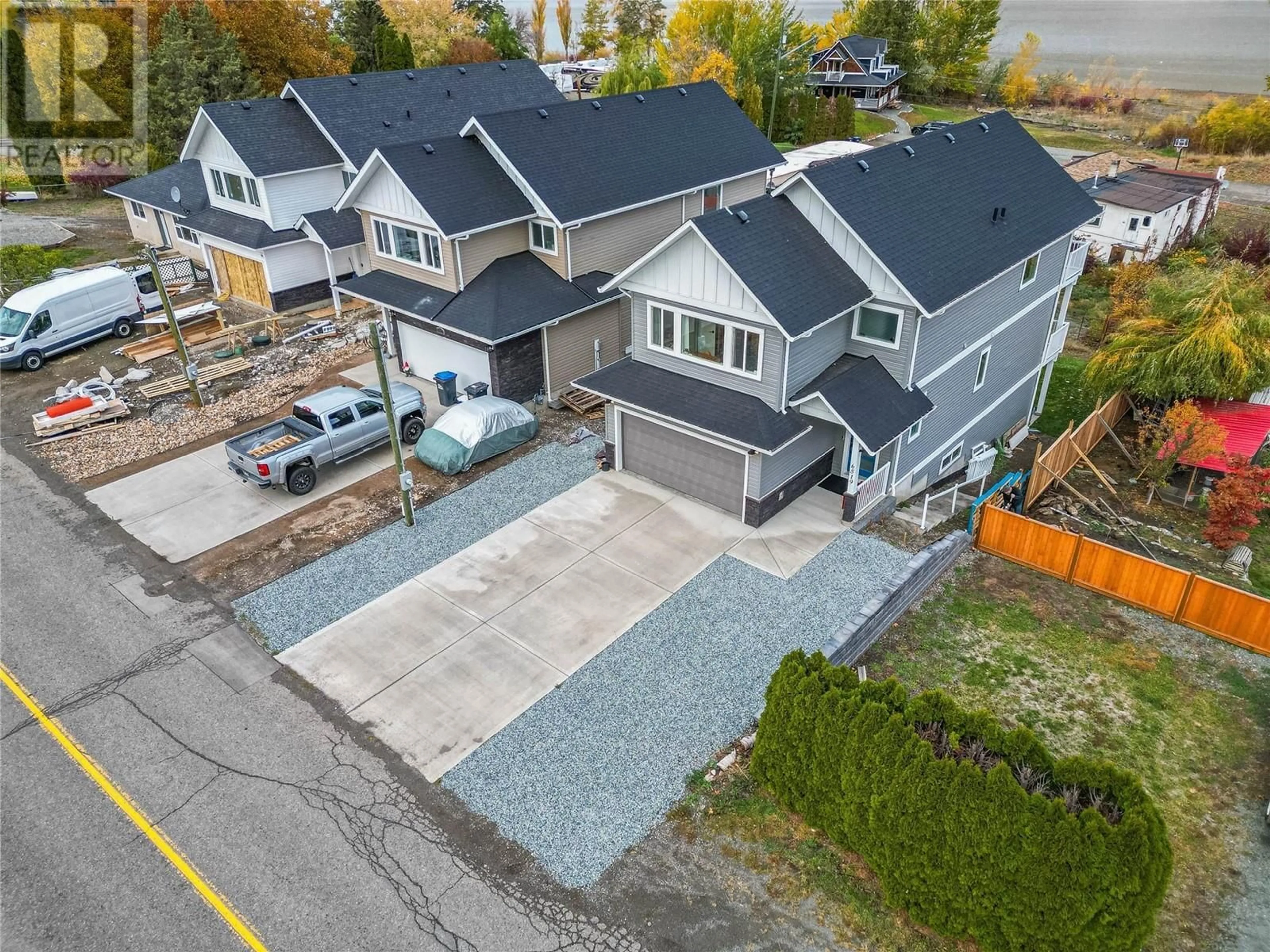 A pic from outside/outdoor area/front of a property/back of a property/a pic from drone, street for 6519 SAVONA ACCESS ROAD, Kamloops British Columbia V0K2J0