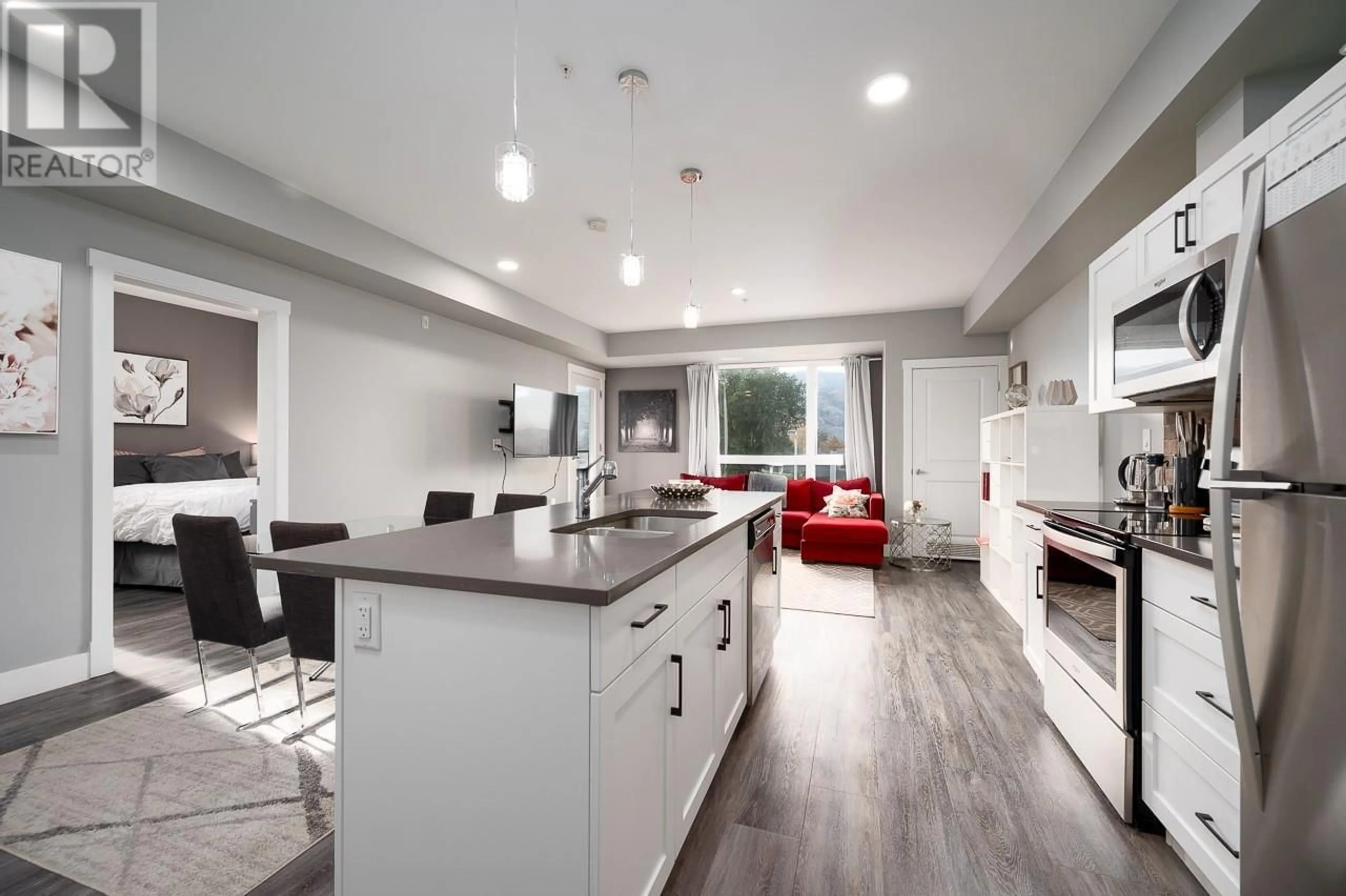 Open concept kitchen, unknown for 311 - 280 TRANQUILLE ROAD, Kamloops British Columbia V2B0J1