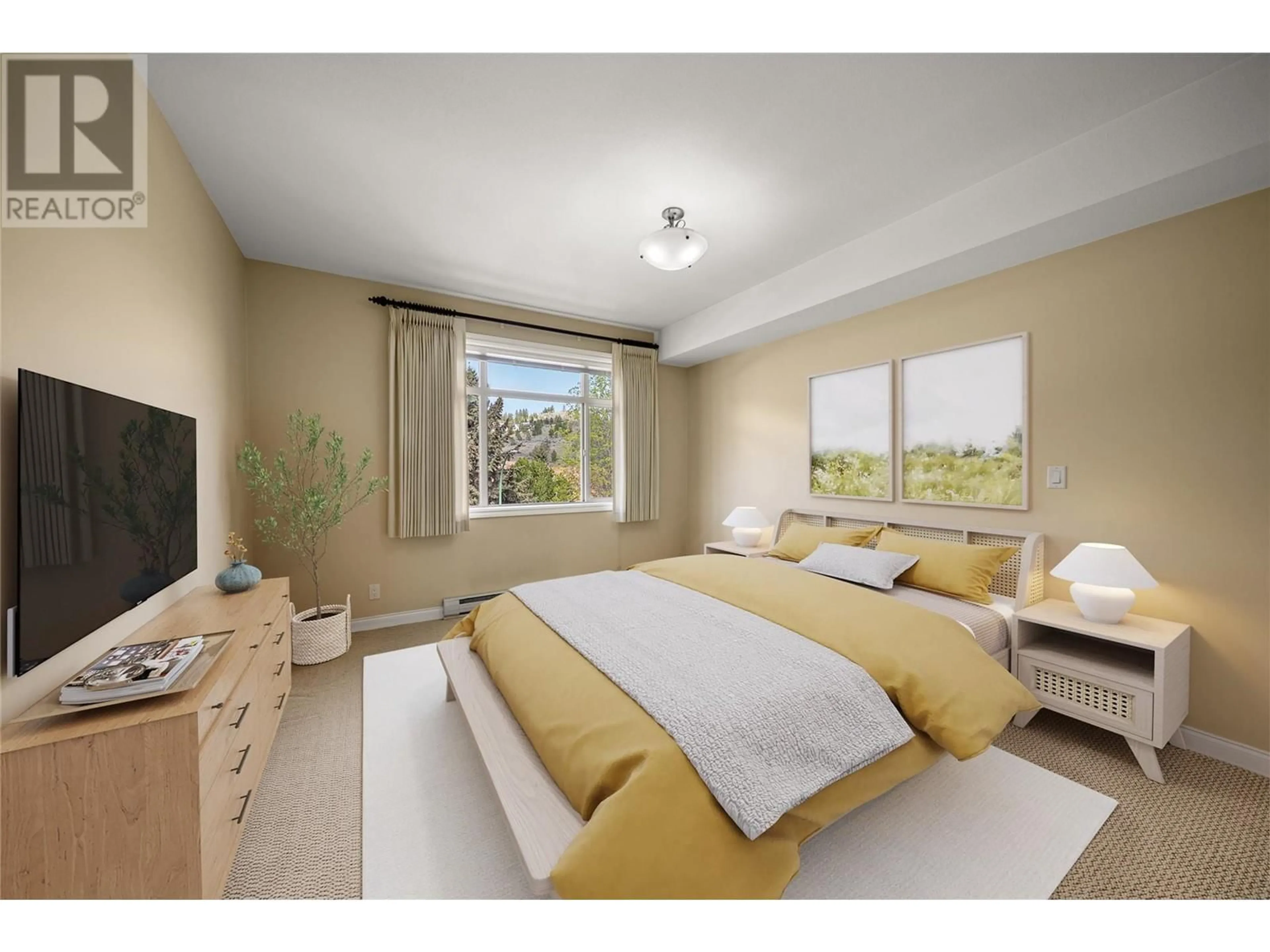 Bedroom with bed, unknown for 307 - 1390 HILLSIDE DRIVE, Kamloops British Columbia V2E0A6
