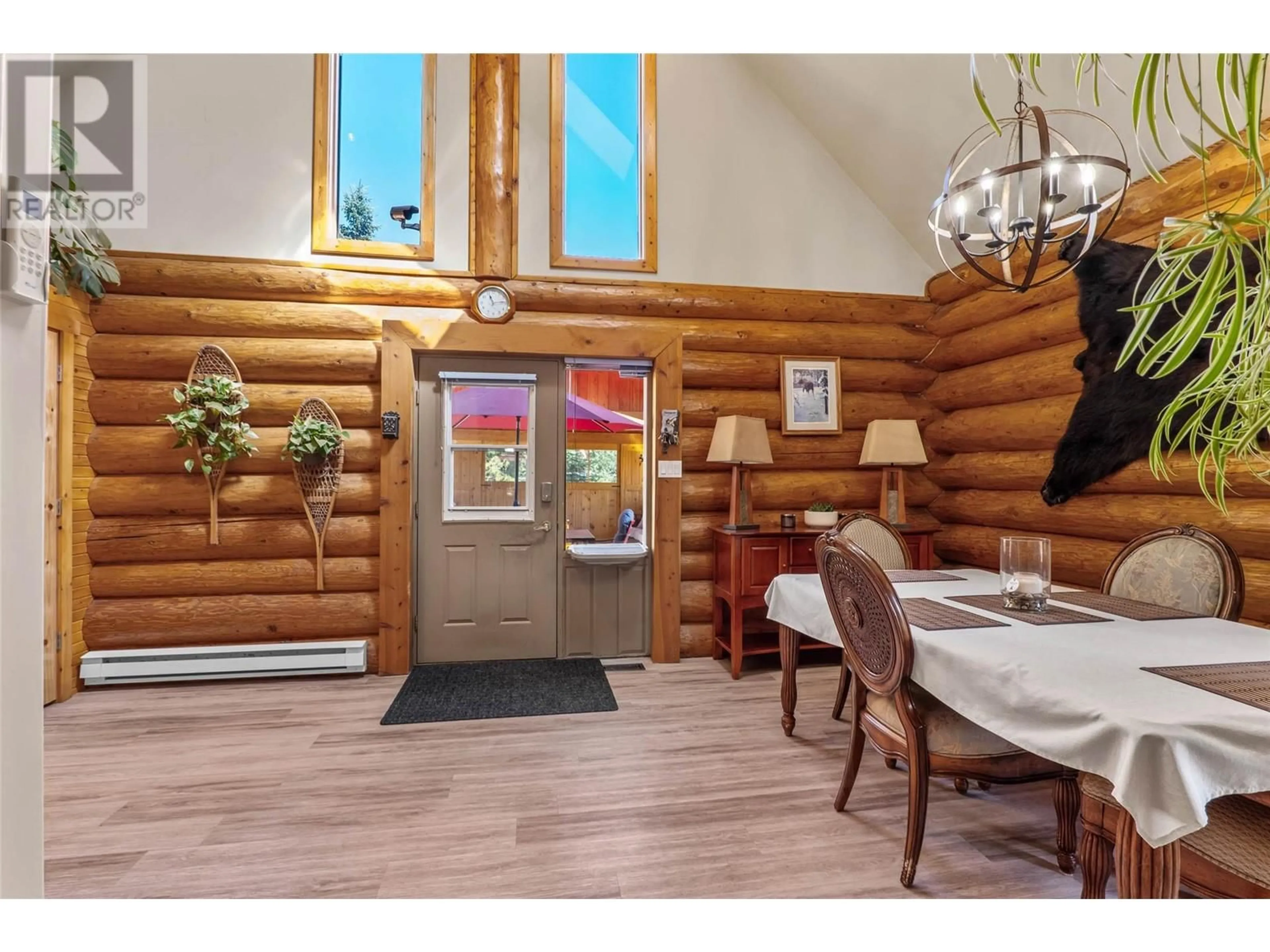 Dining room, wood/laminate floor for 4761 ATWATER ROAD, Logan Lake British Columbia V0K1W0