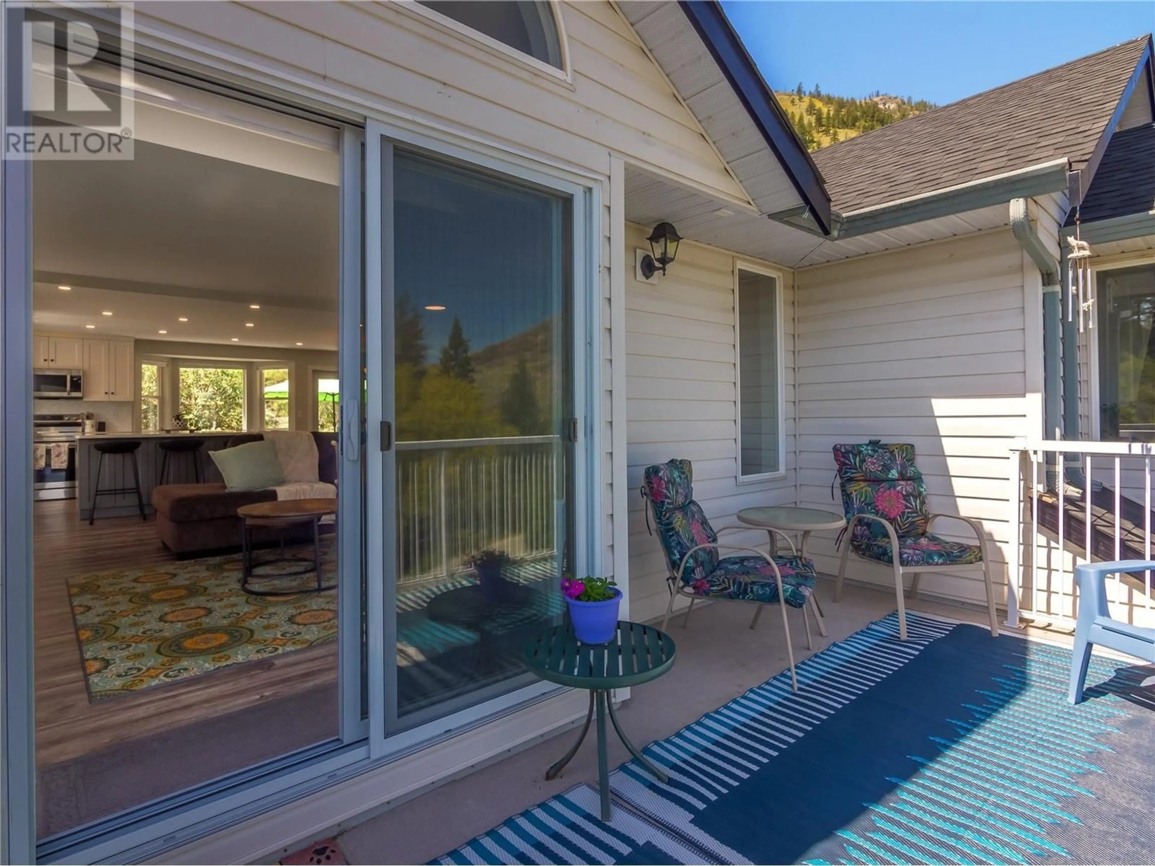 Patio, mountain view for 107 UPLANDS DRIVE, Kaleden British Columbia V0H1K0