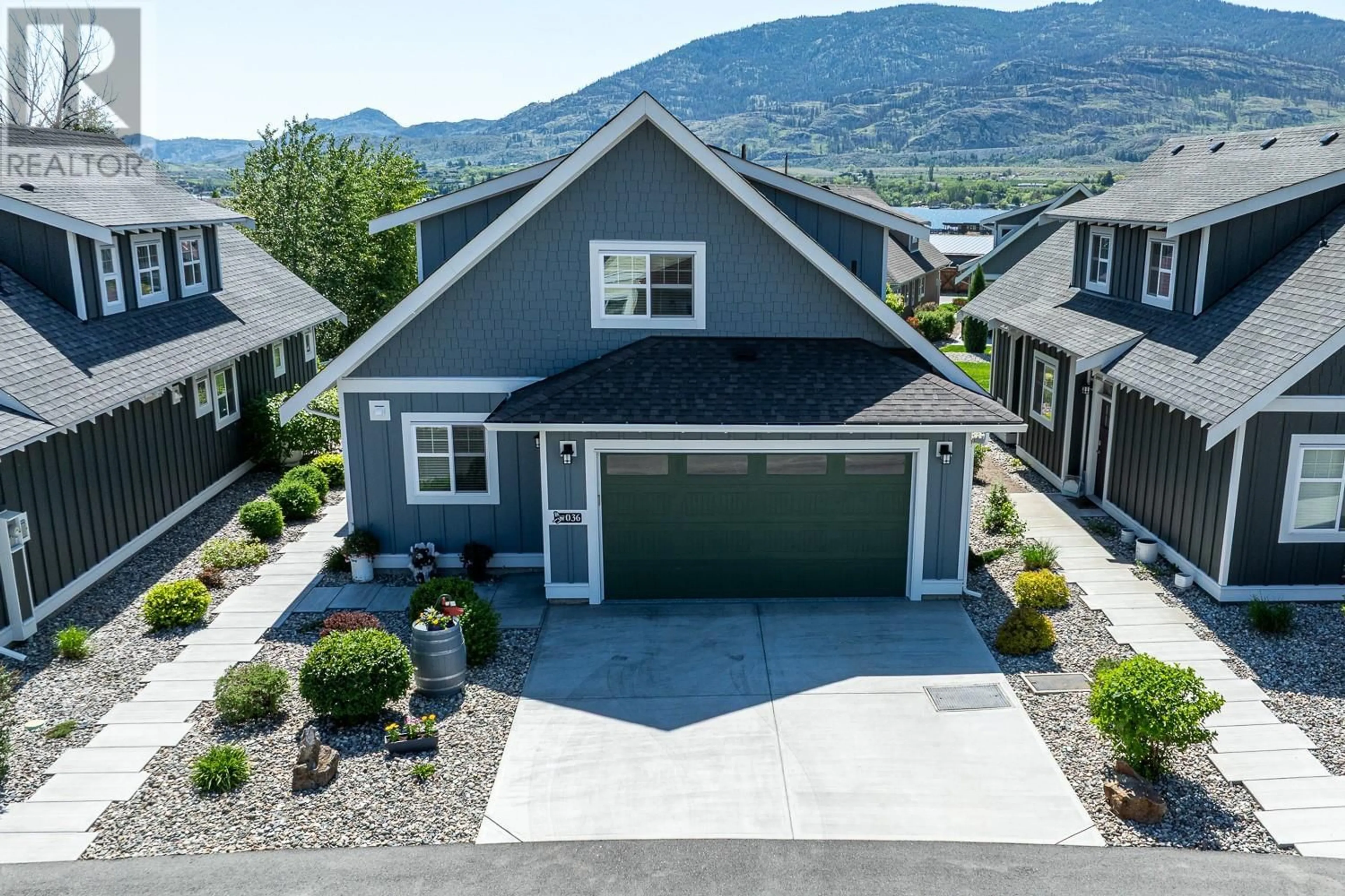 A pic from outside/outdoor area/front of a property/back of a property/a pic from drone, mountain view for 36 - 2450 RADIO TOWER ROAD, Oliver British Columbia V0H1T1