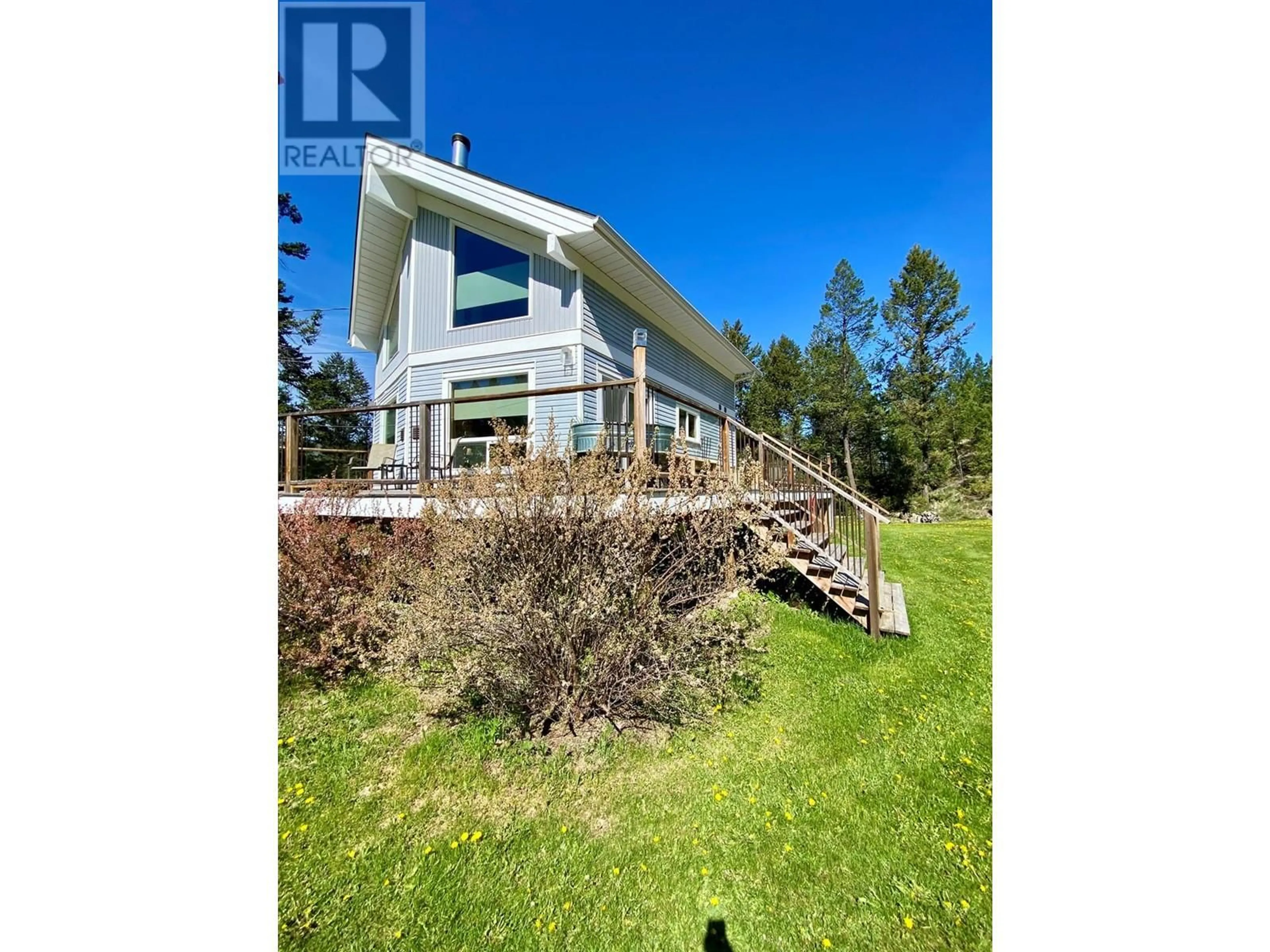 A pic from outside/outdoor area/front of a property/back of a property/a pic from drone, water/lake/river/ocean view for 4917 WILLS ROAD, Fairmont Hot Springs British Columbia V0B1L1