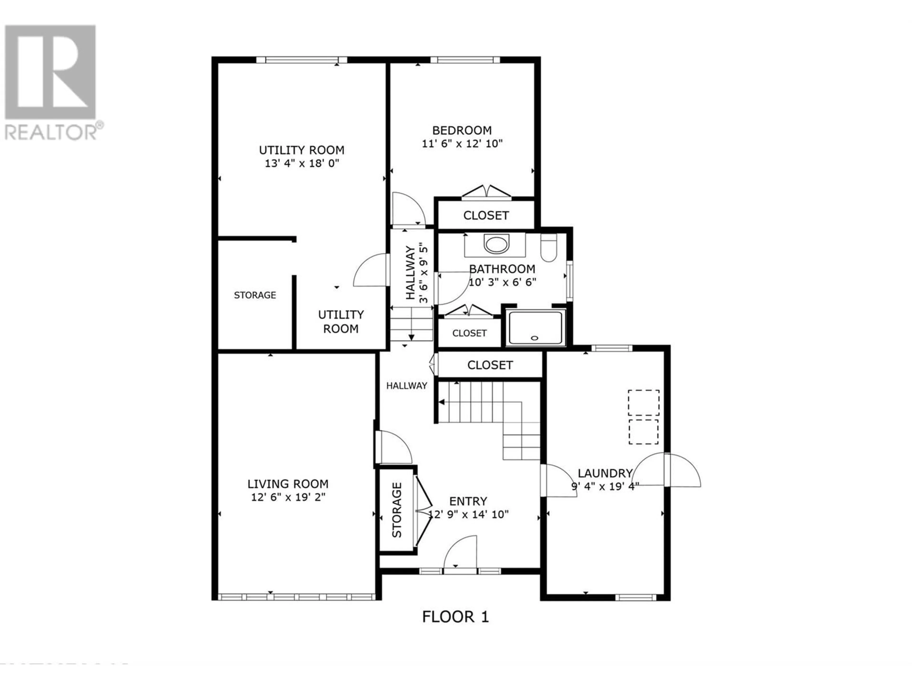 Floor plan for 770 RAYMER ROAD, Kelowna British Columbia V1W1H8
