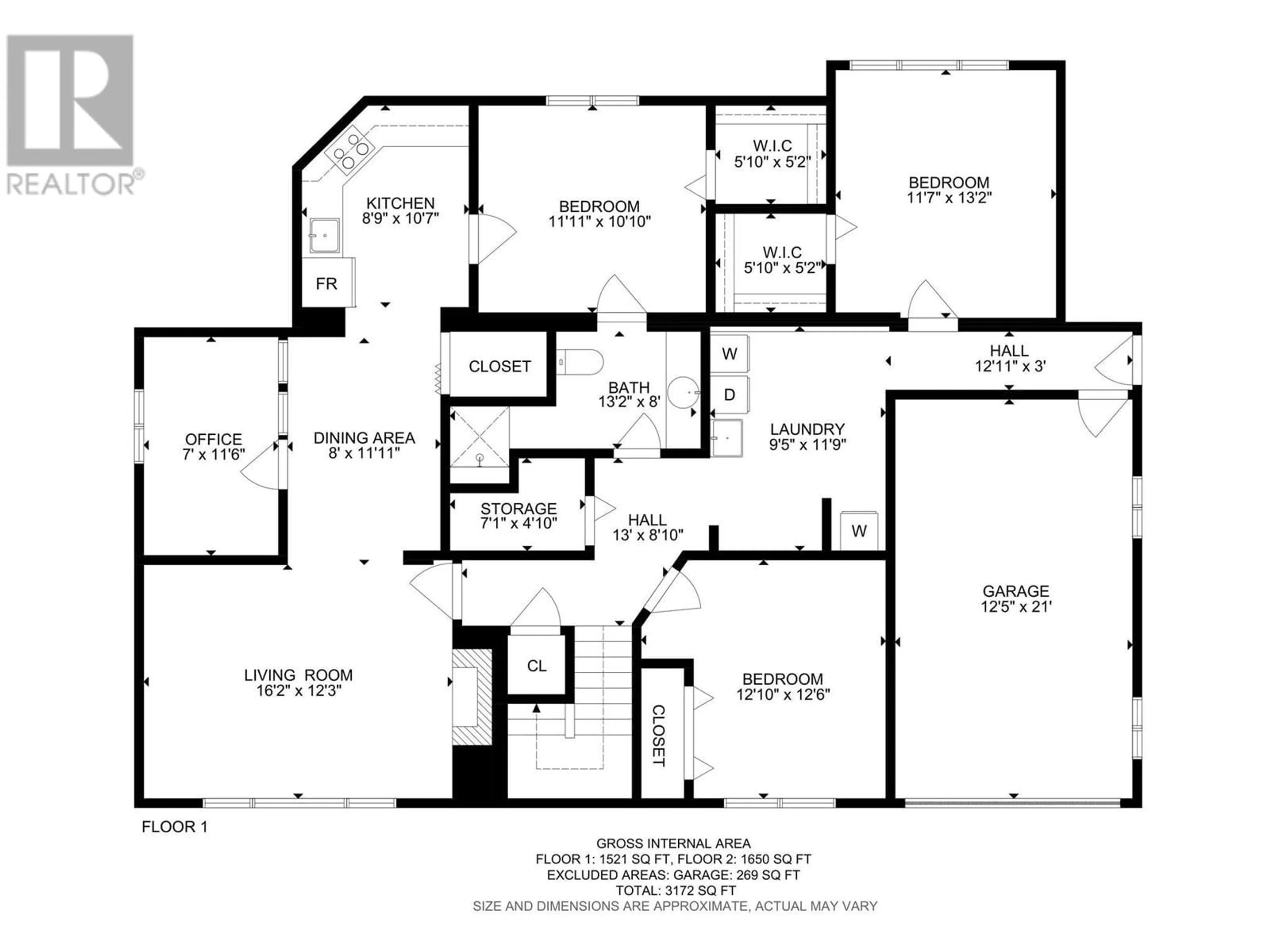 Floor plan for 3050 HOLLAND ROAD, Kelowna British Columbia V1W3P8