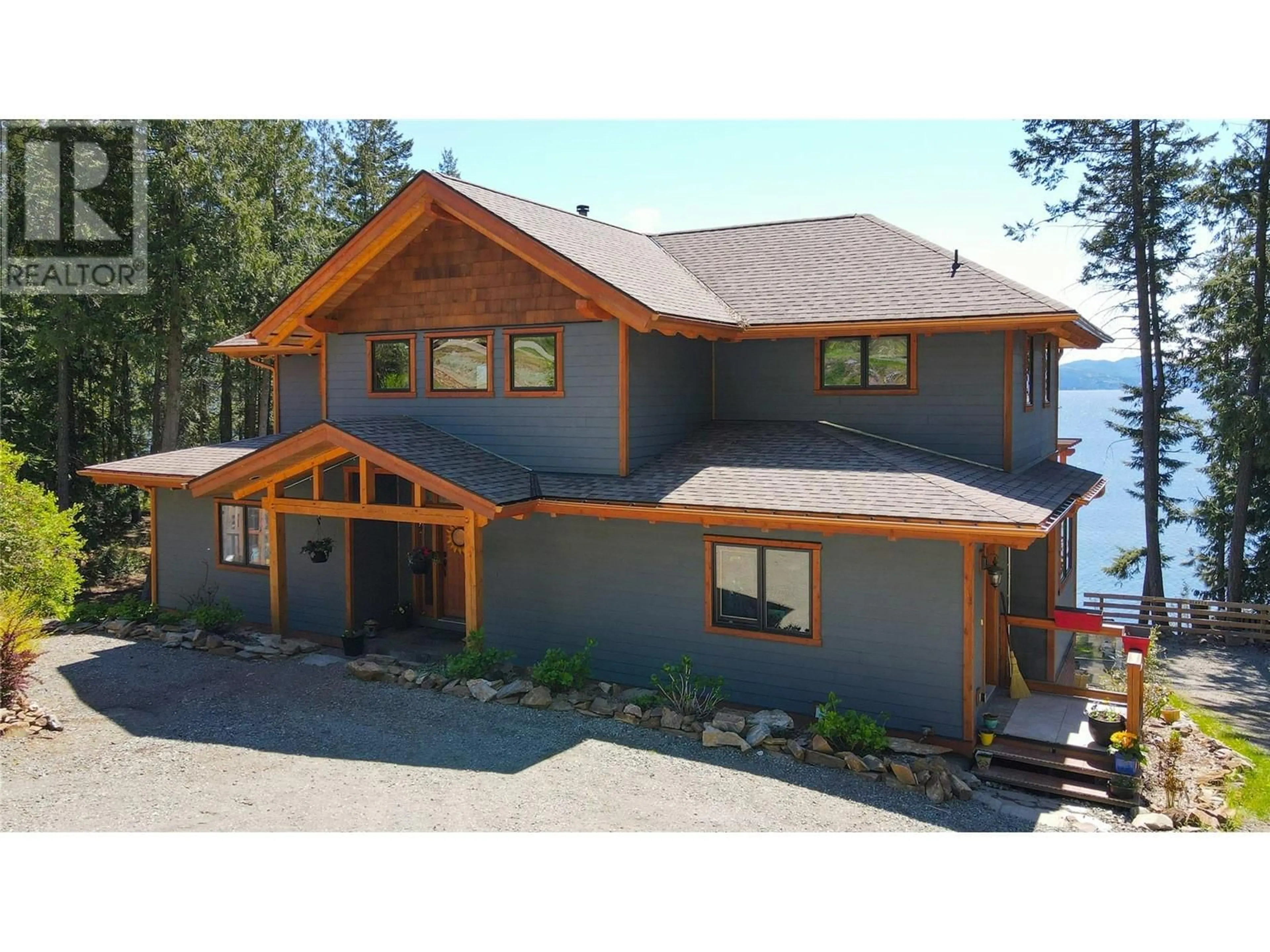 Home with vinyl exterior material, unknown for 4220 WOODBURY VILLAGE ROAD, Ainsworth British Columbia V0G1M0