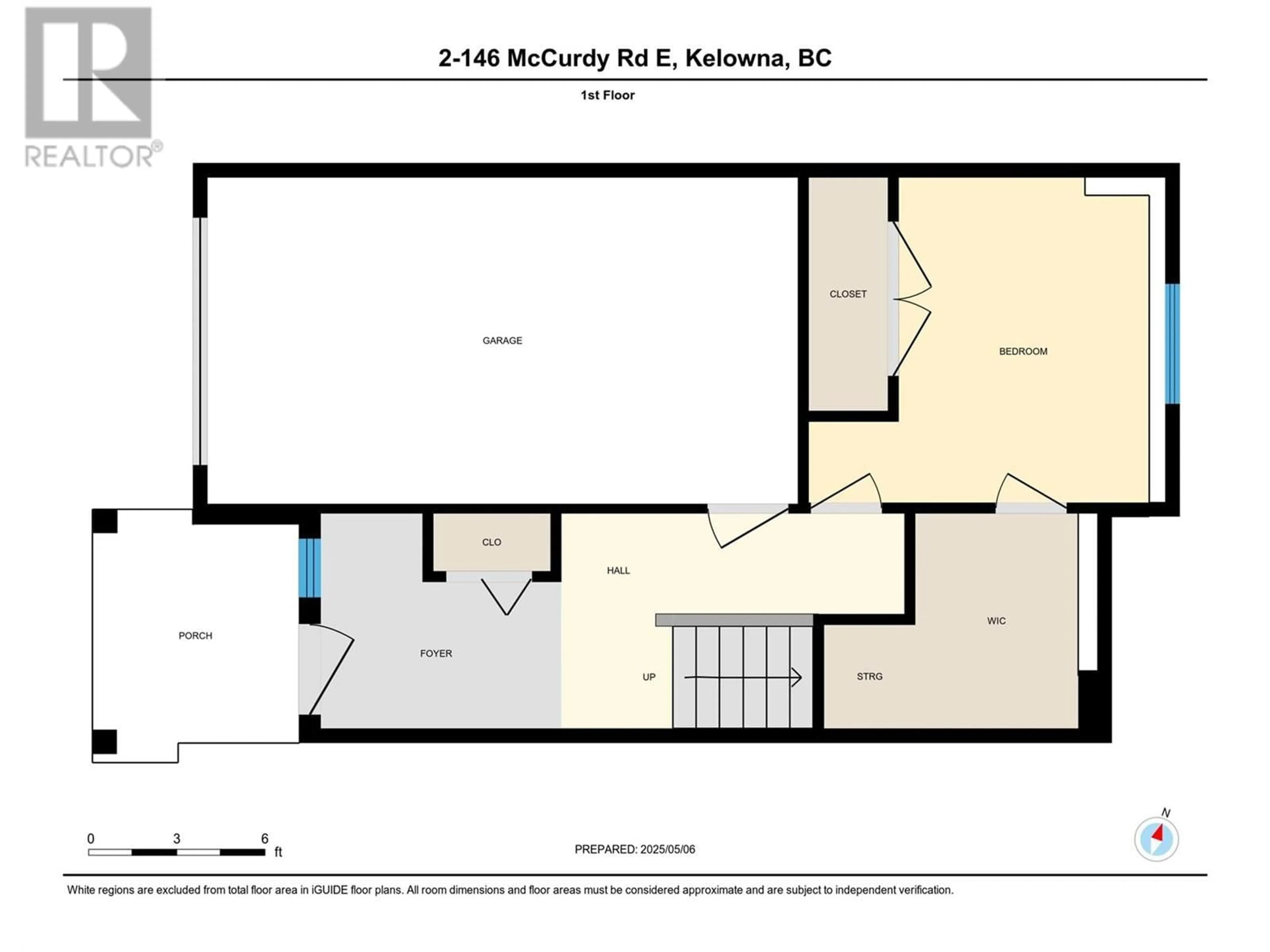Floor plan for 2 - 146 MCCURDY ROAD, Kelowna British Columbia V1X8B1