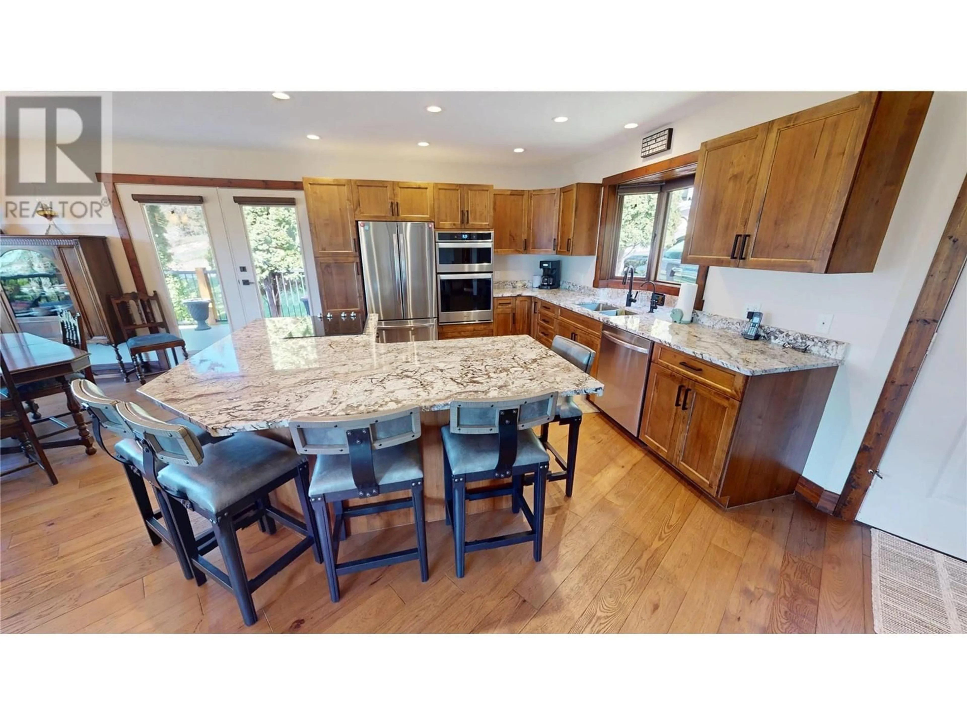 Open concept kitchen, ceramic/tile floor for 8380 RICHARDSON CRESCENT, Canal Flats British Columbia V0B1B0