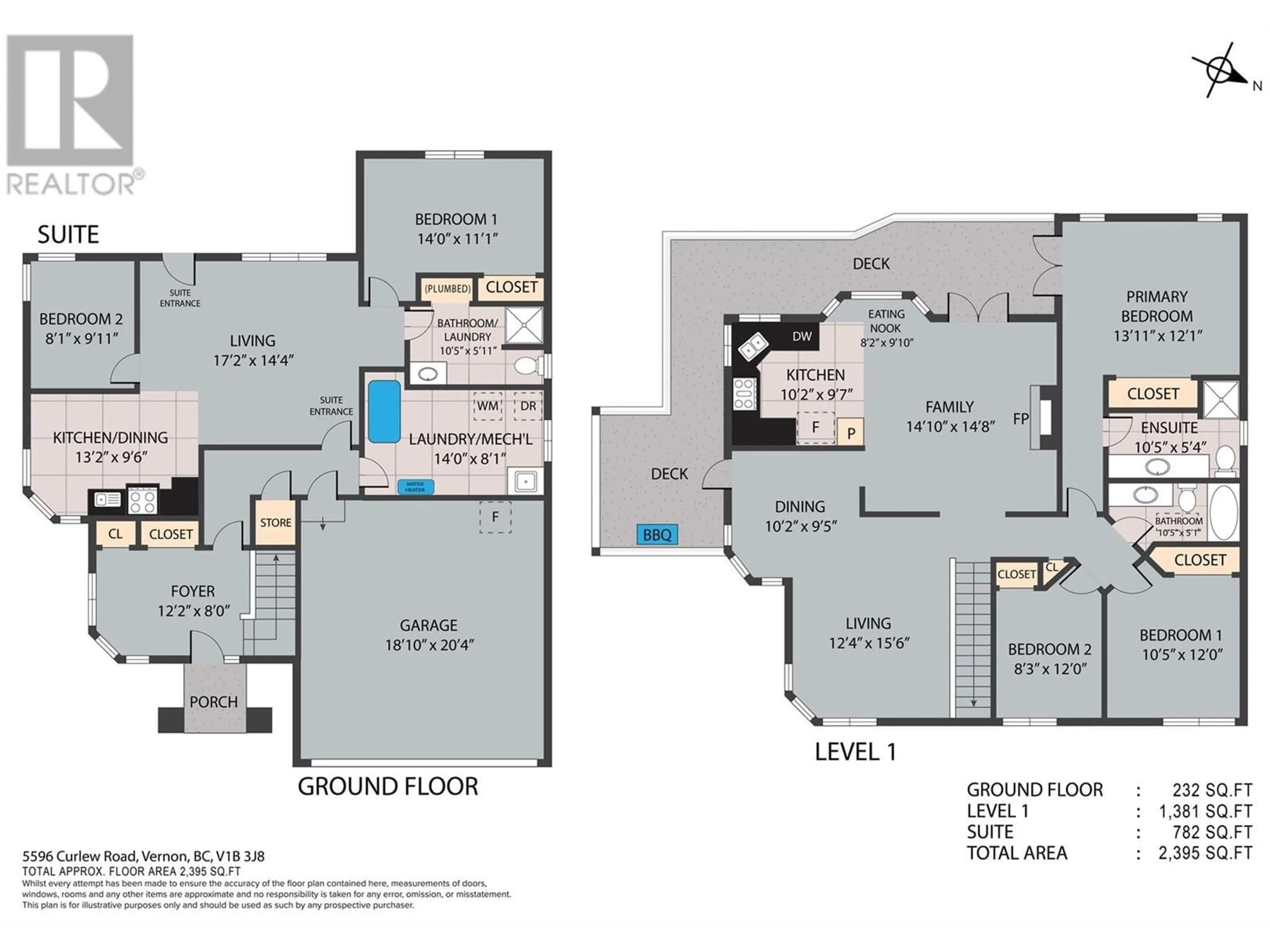Floor plan for 5596 CURLEW ROAD, Vernon British Columbia V1B3J8