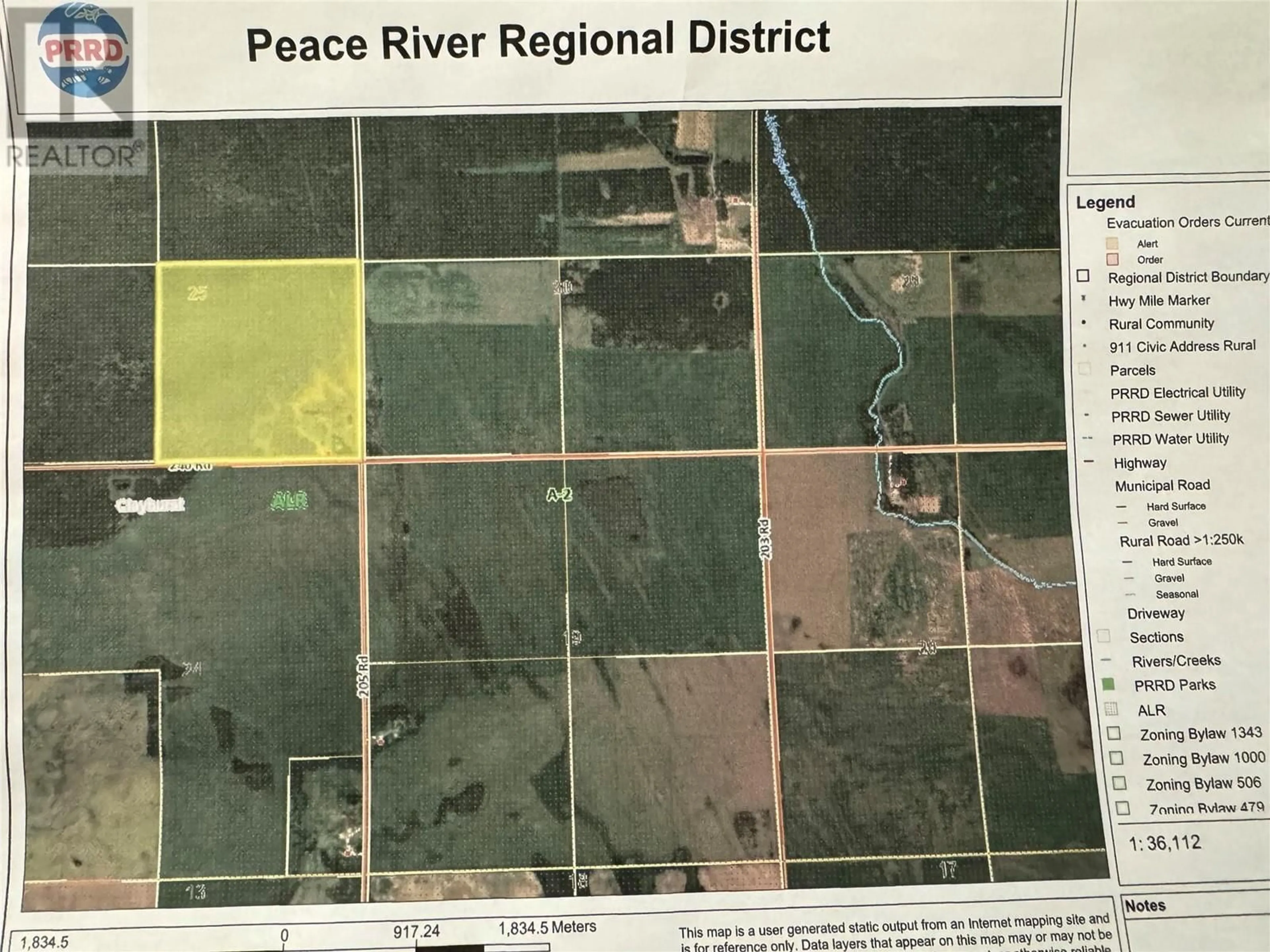 Picture of a map for 1016 240 ROAD, Out of Area British Columbia V0C1K0