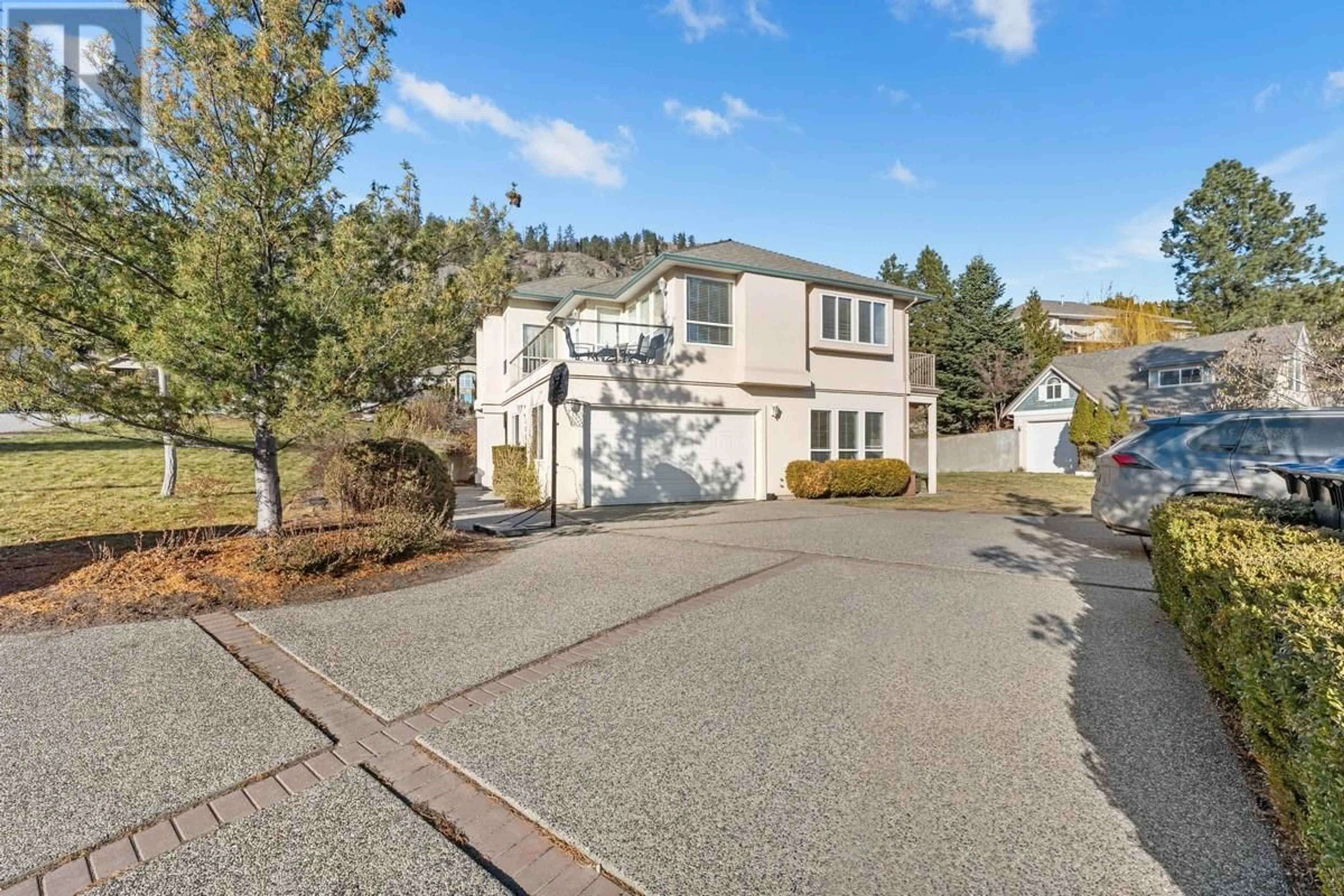 A pic from outside/outdoor area/front of a property/back of a property/a pic from drone, street for 3052 LAKEVIEW COVE ROAD, West Kelowna British Columbia V1Z3P6