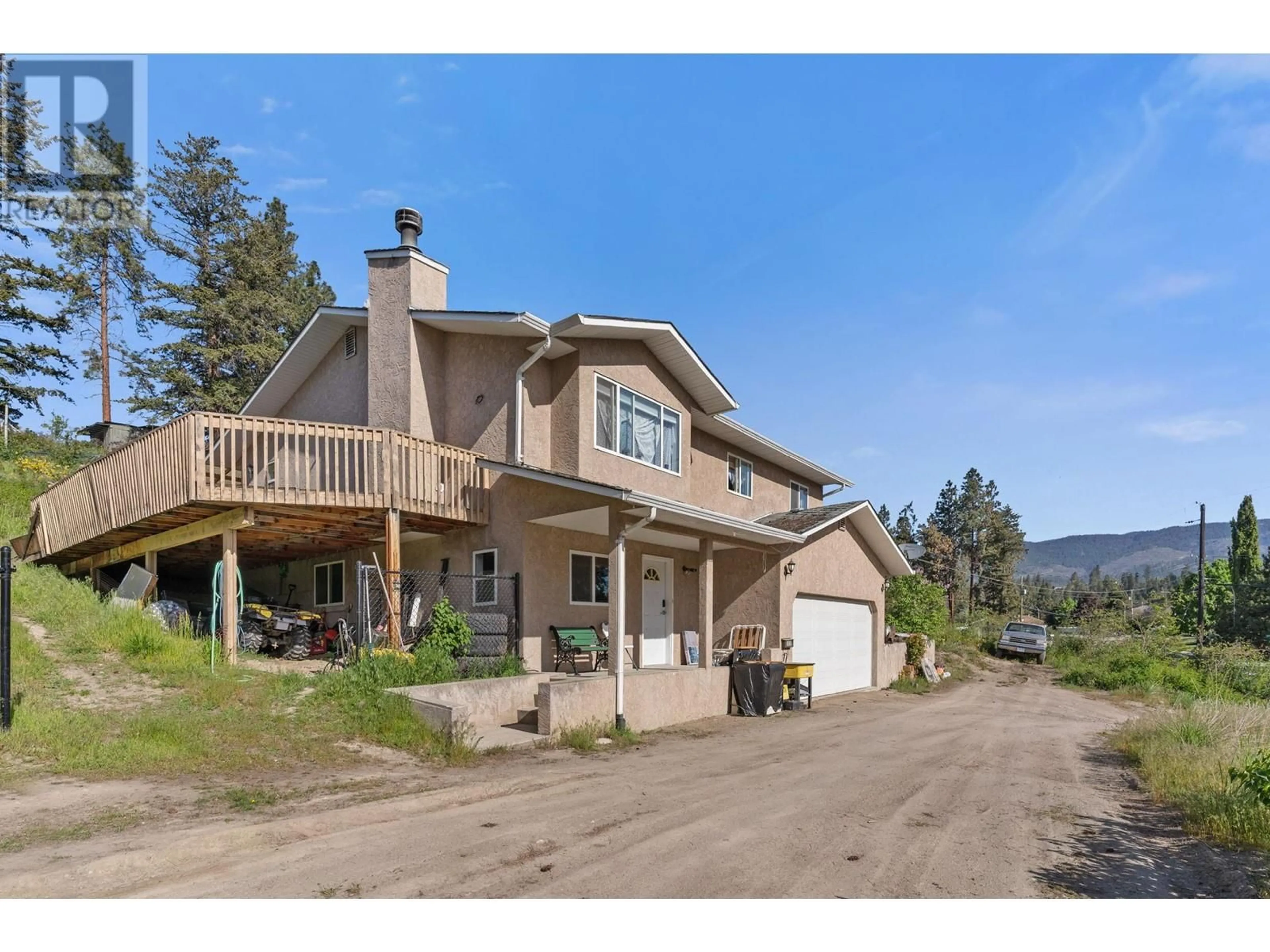 A pic from outside/outdoor area/front of a property/back of a property/a pic from drone, unknown for 3830 GELLATLY ROAD SOUTH, West Kelowna British Columbia V4T2K6