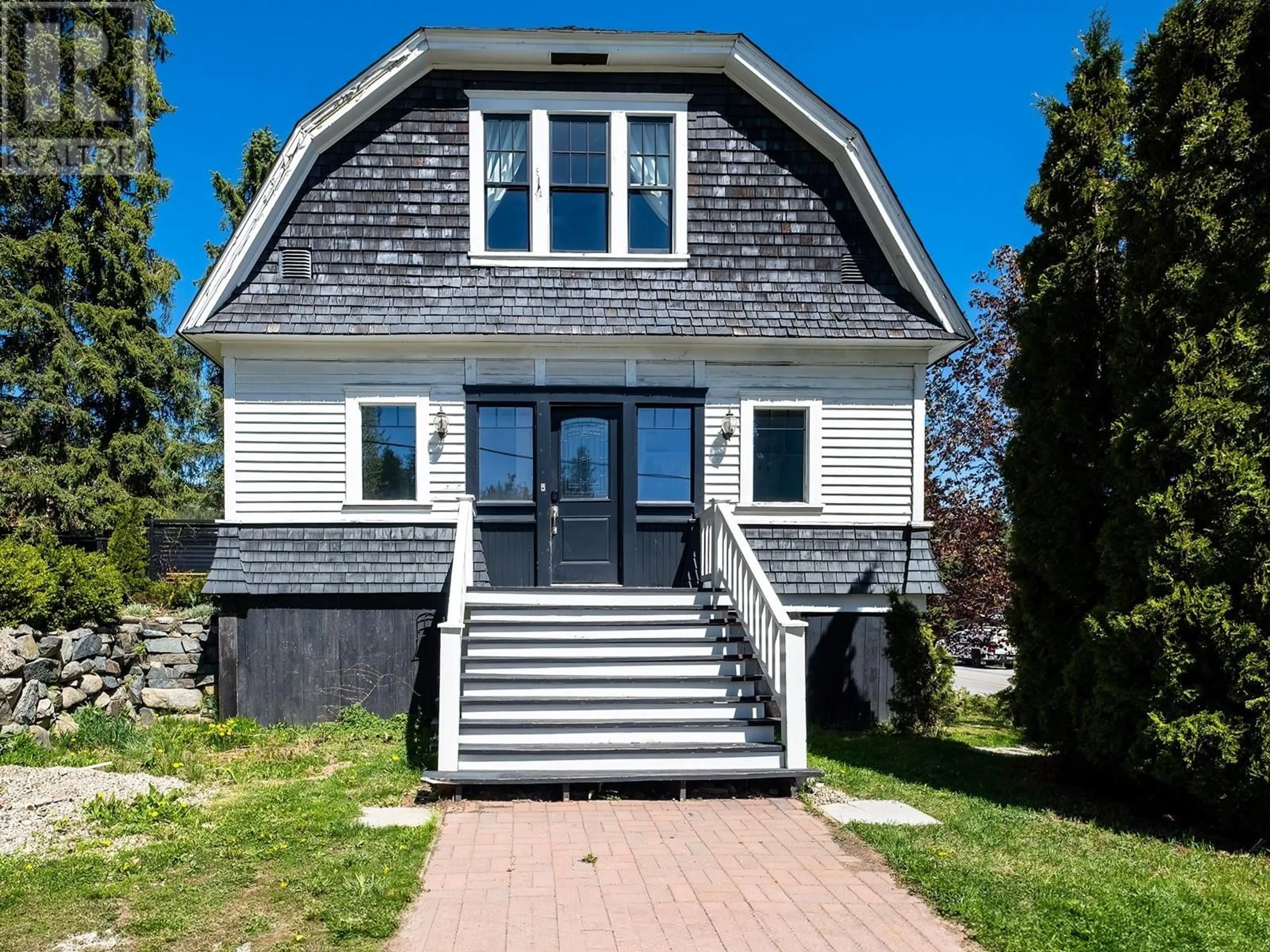 Home with vinyl exterior material, street for 1345 SPOKANE STREET, Rossland British Columbia V0G1Y0