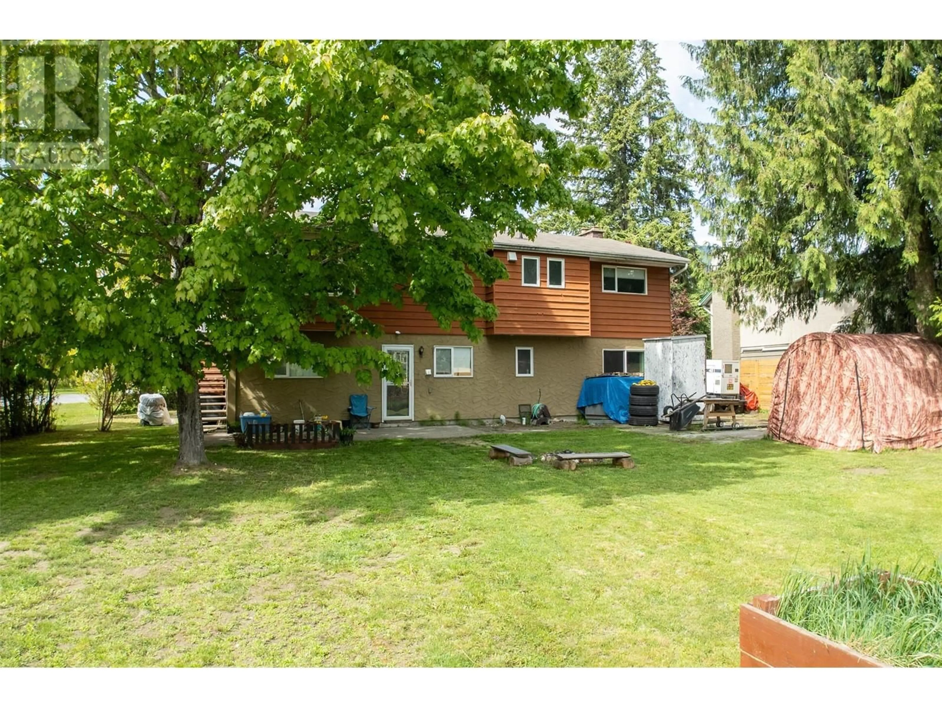A pic from outside/outdoor area/front of a property/back of a property/a pic from drone, street for 1329 PRATICO ROAD, Revelstoke British Columbia V0E2S1